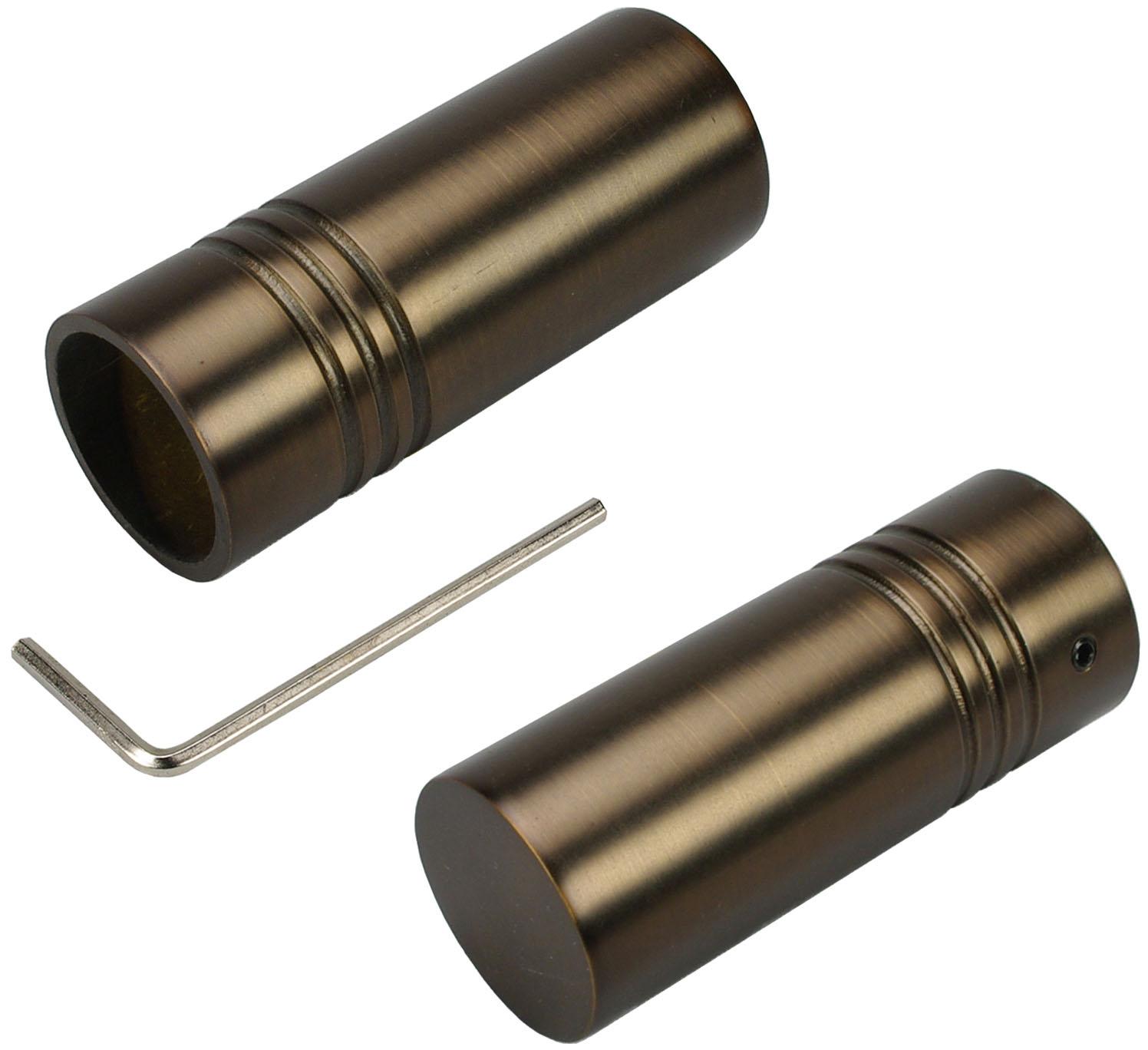 Thumbnail - Liedeco Gardinenstange "CELZYLIN01SG1L" Ø 25 mm 1 läufig-läufig Fixmaß 1-läufig im Fixmaß Ø 25 mm