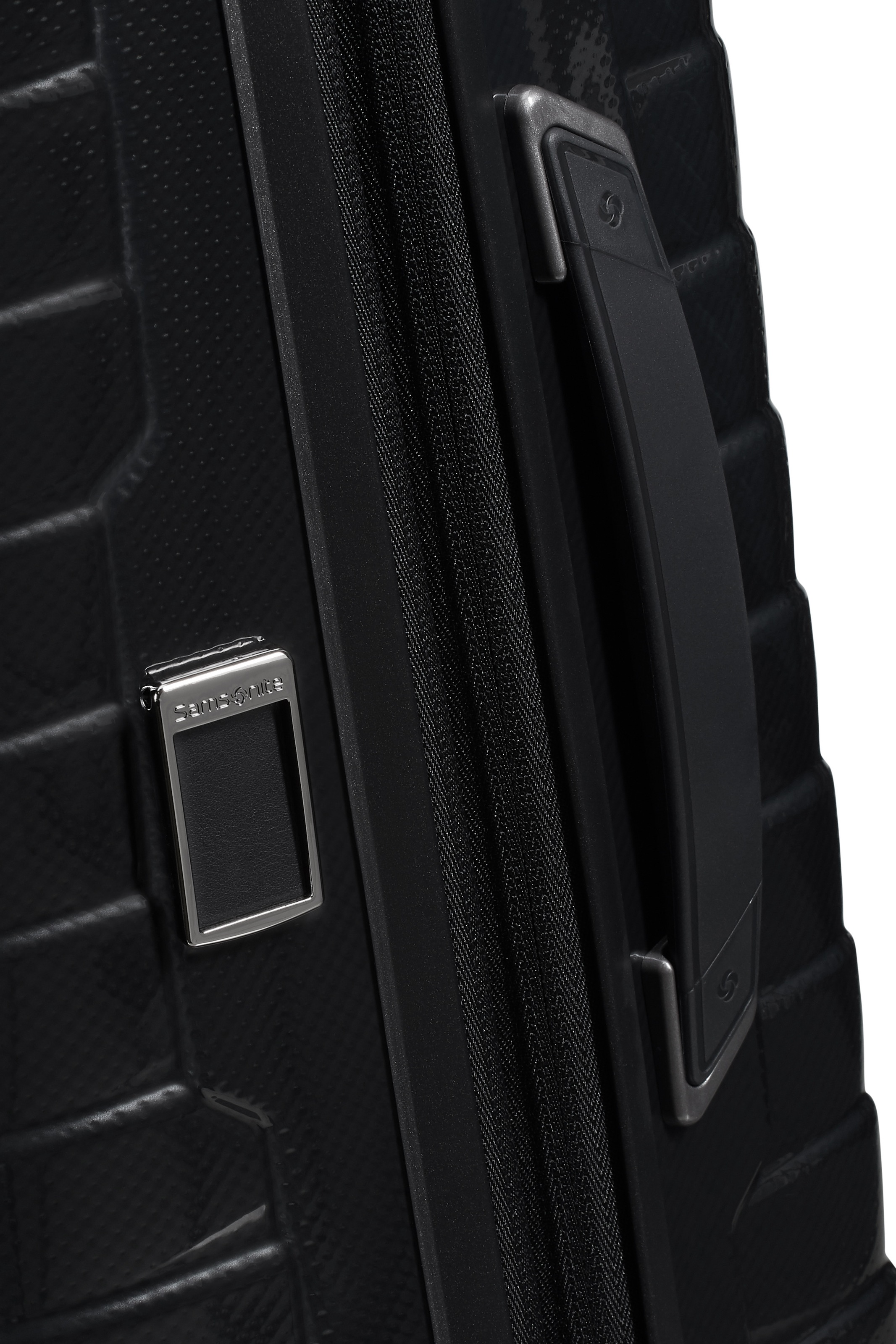 Samsonite Hartschalen-Trolley »PROXIS 55 EXP easy access«, 4 Rollen, Handgepäck Hartschalenkoffer Volumenerweiterung Laptopfach