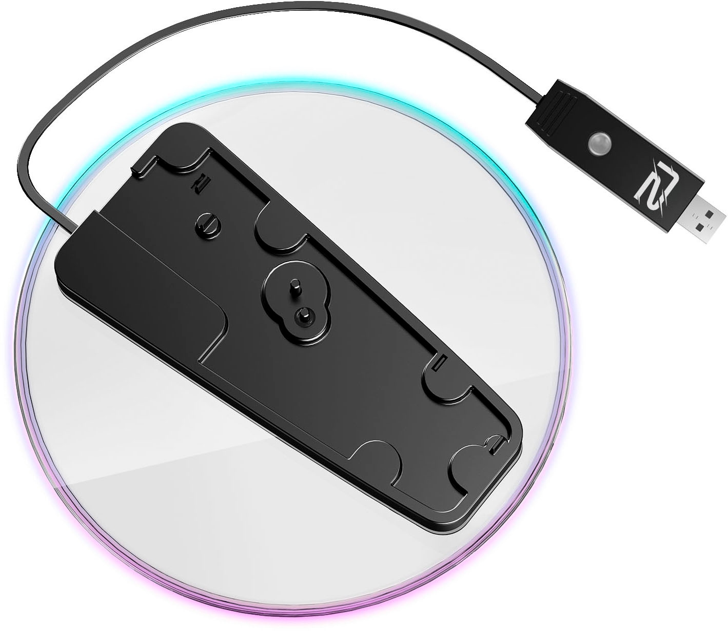 Ready2gaming Standfuß »Transparenter Standfuss dėl ...