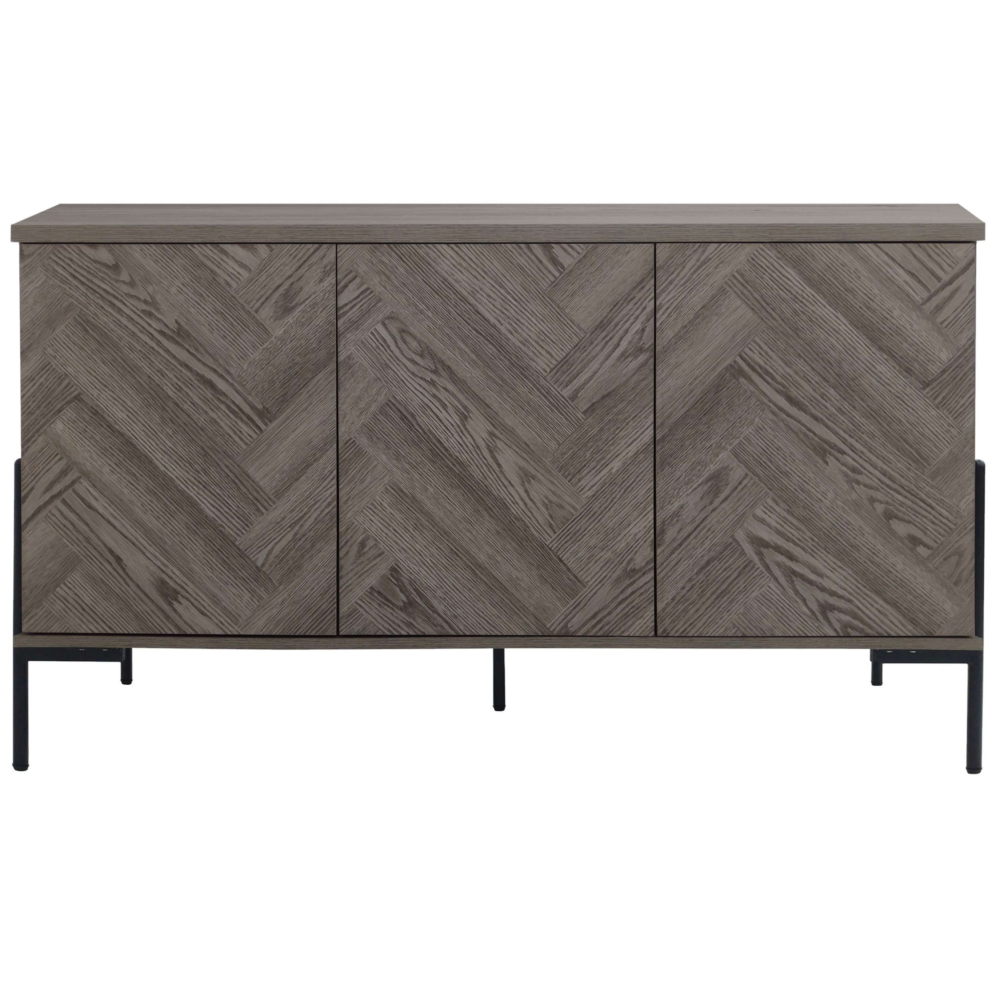 OTTO home Sideboard "Eadwine" Kommode, Push-to-open, Türen mit Fischgräten günstig online kaufen