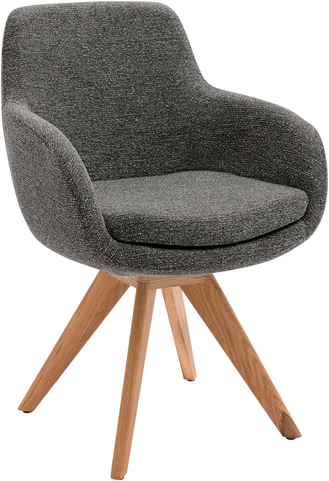 Musterring Esszimmerstuhl "Tavia", (Set), 2 St., Chenille, Stativgestell Wi günstig online kaufen