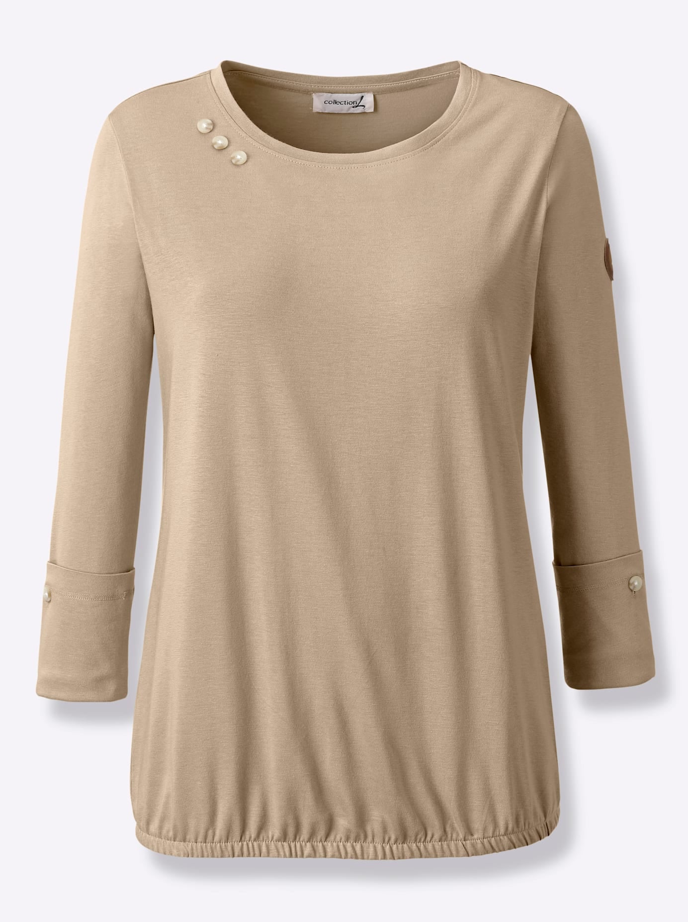 Casual Looks Langarmshirt "Shirt" 1 Stk. tlg. günstig online kaufen