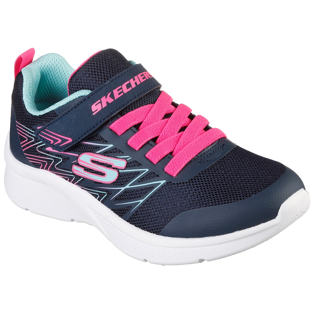 Skechers Kids Sneaker »MICROSPEC BOLD DELIGHT« mit bunten Kontrast-Details