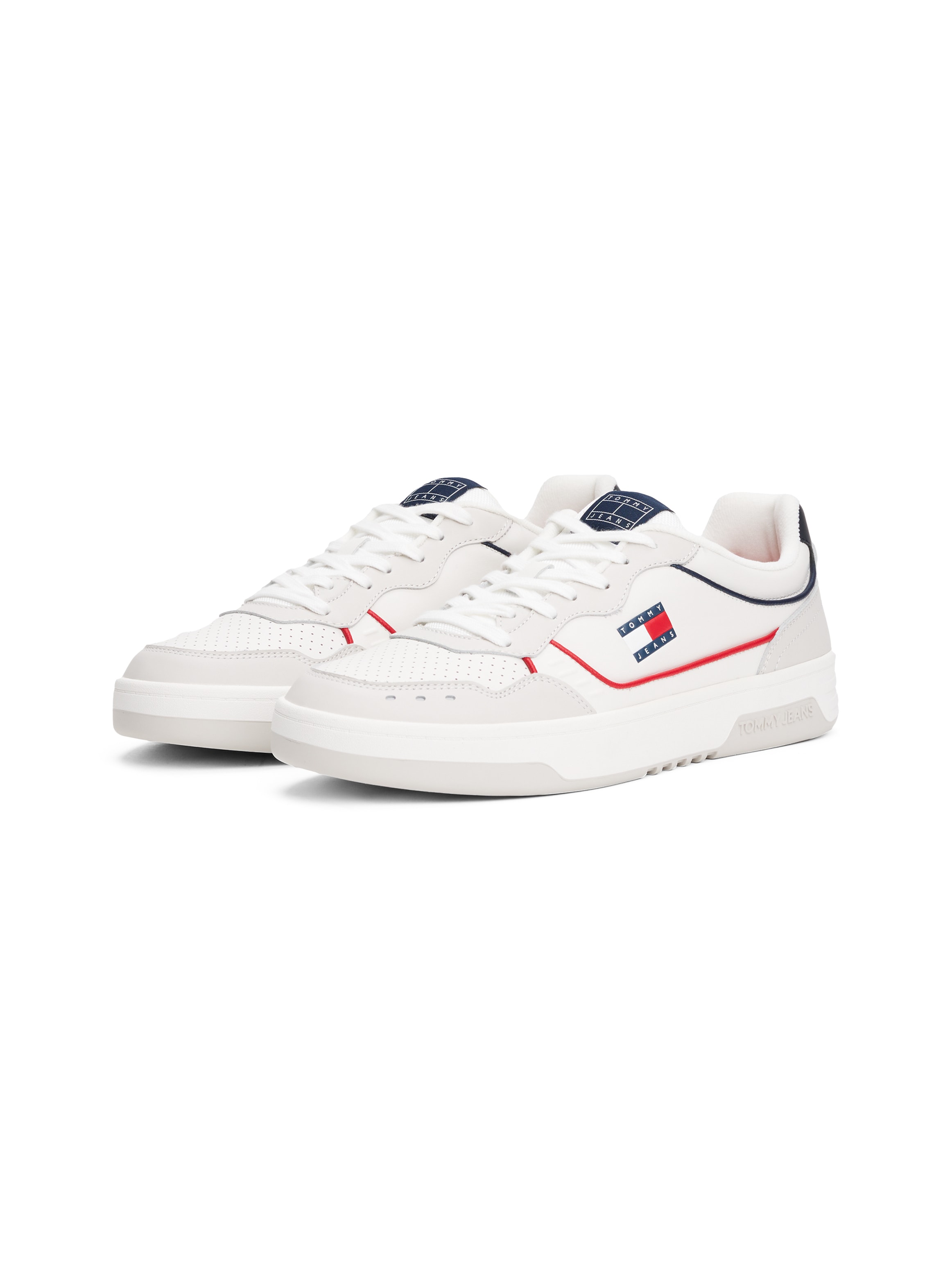 Tommy Jeans Sneaker "TJM CUPSOLE ELEVATED LEATHER", Freizeitschuh, Halbschu günstig online kaufen