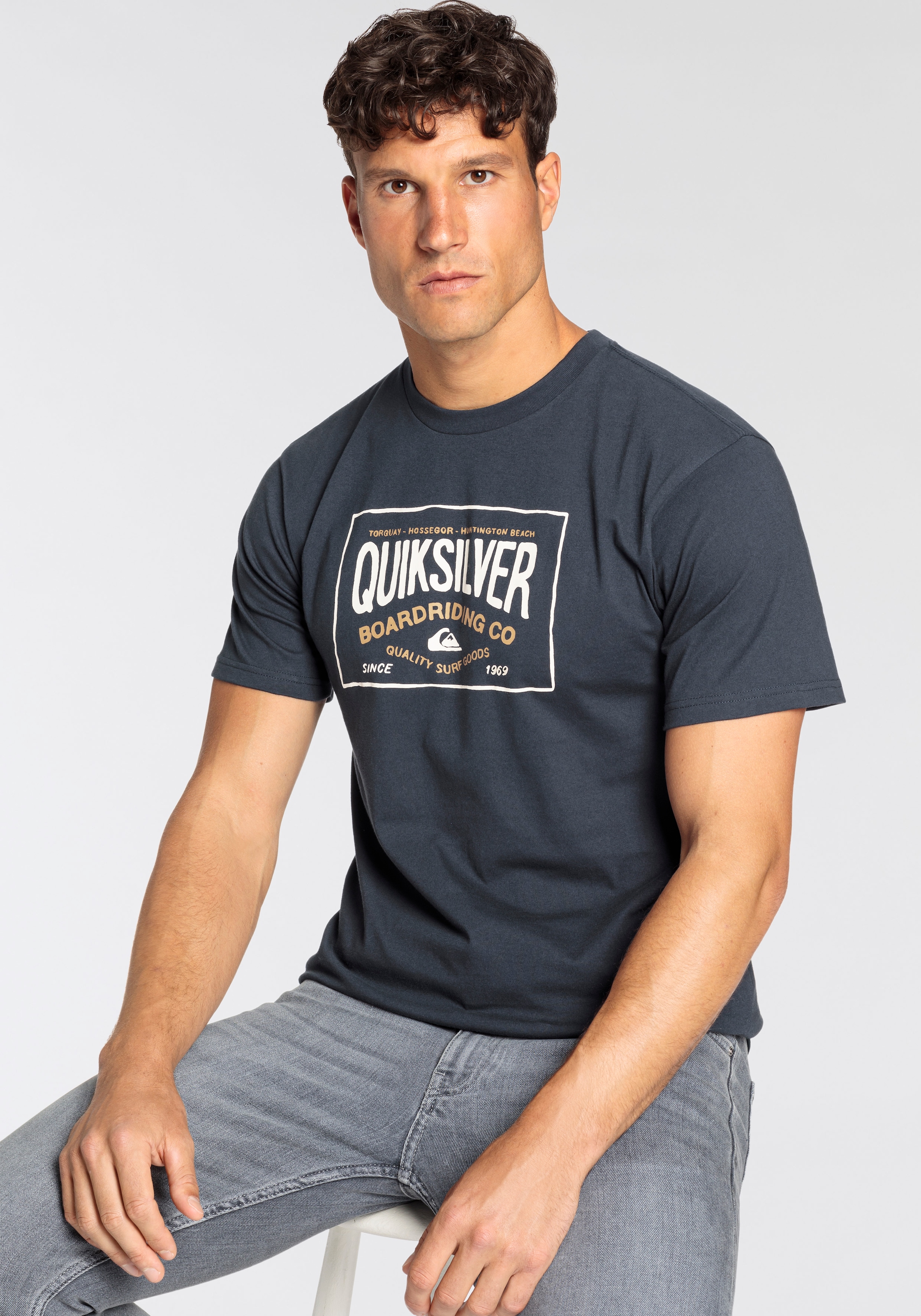 Quiksilver T-Shirt »CLOUD UNDER PACK SHORT SLEEVE TEE YM«, im Doppelpack