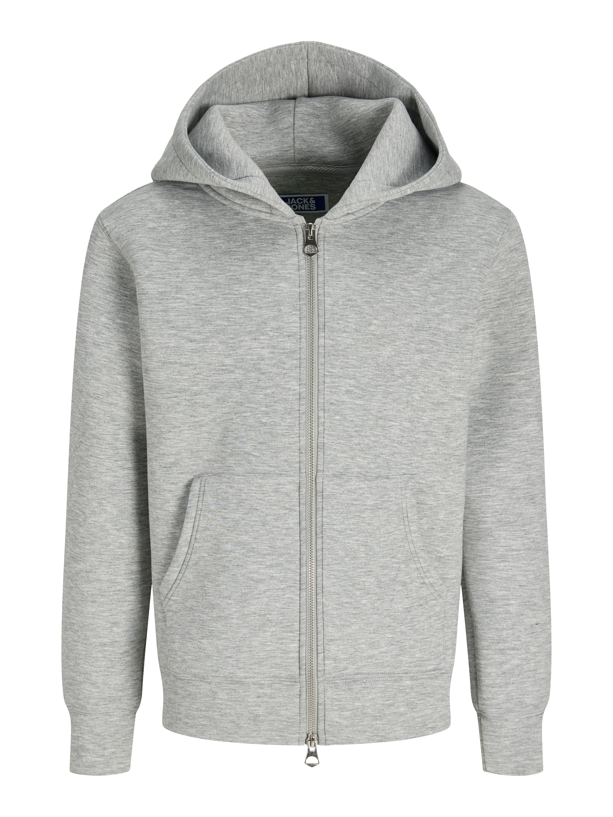 Jack & Jones Junior Kapuzensweatjacke »JCOLEGACY SWEAT SCUBA ZIP HOOD SN JNR« Materialmix, locker geschnitten
