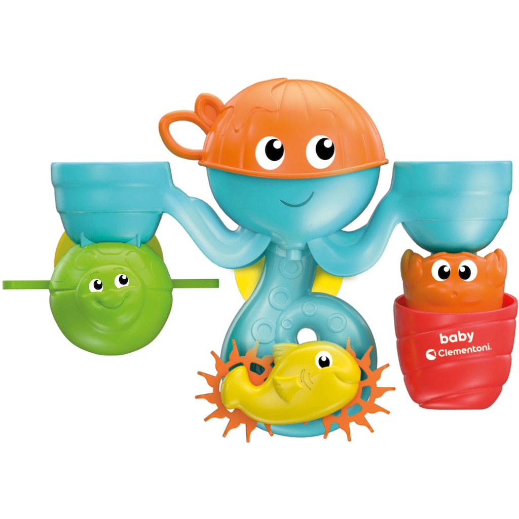 Clementoni® Badespielzeug »Baby Clementoni, Bade-Freunde Wasserpark-Set«