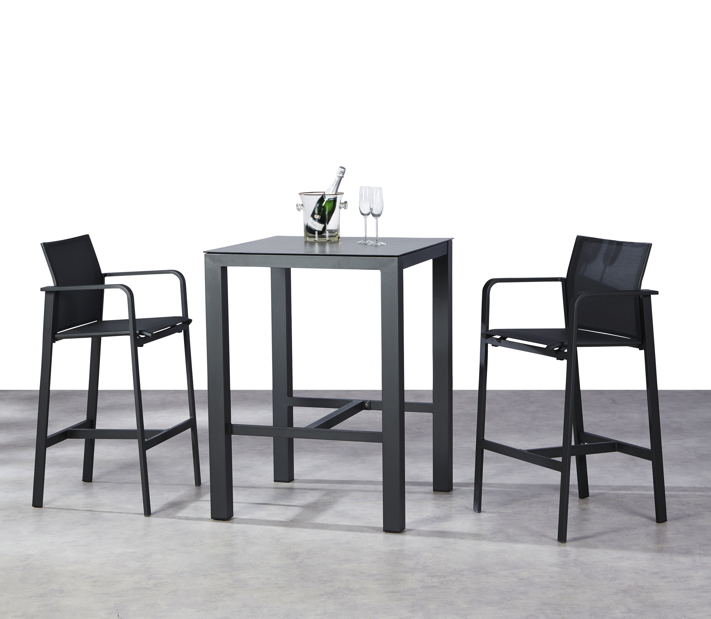 Best Gartenlounge-Hocker »Rhodos«, Outdoor