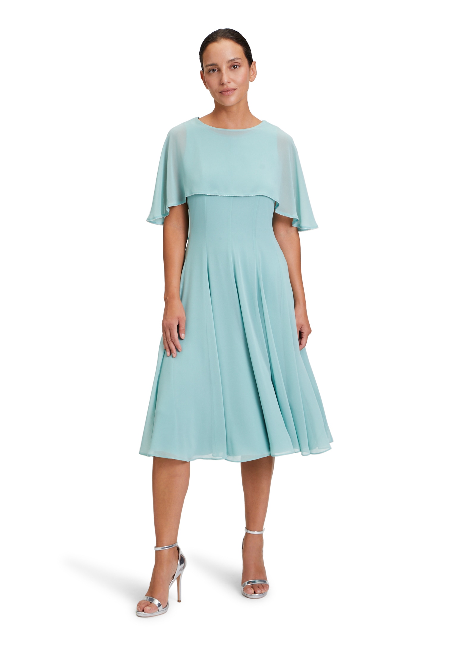 Vera Mont Chiffonkleid » Chiffonkleid kurzarm« S...