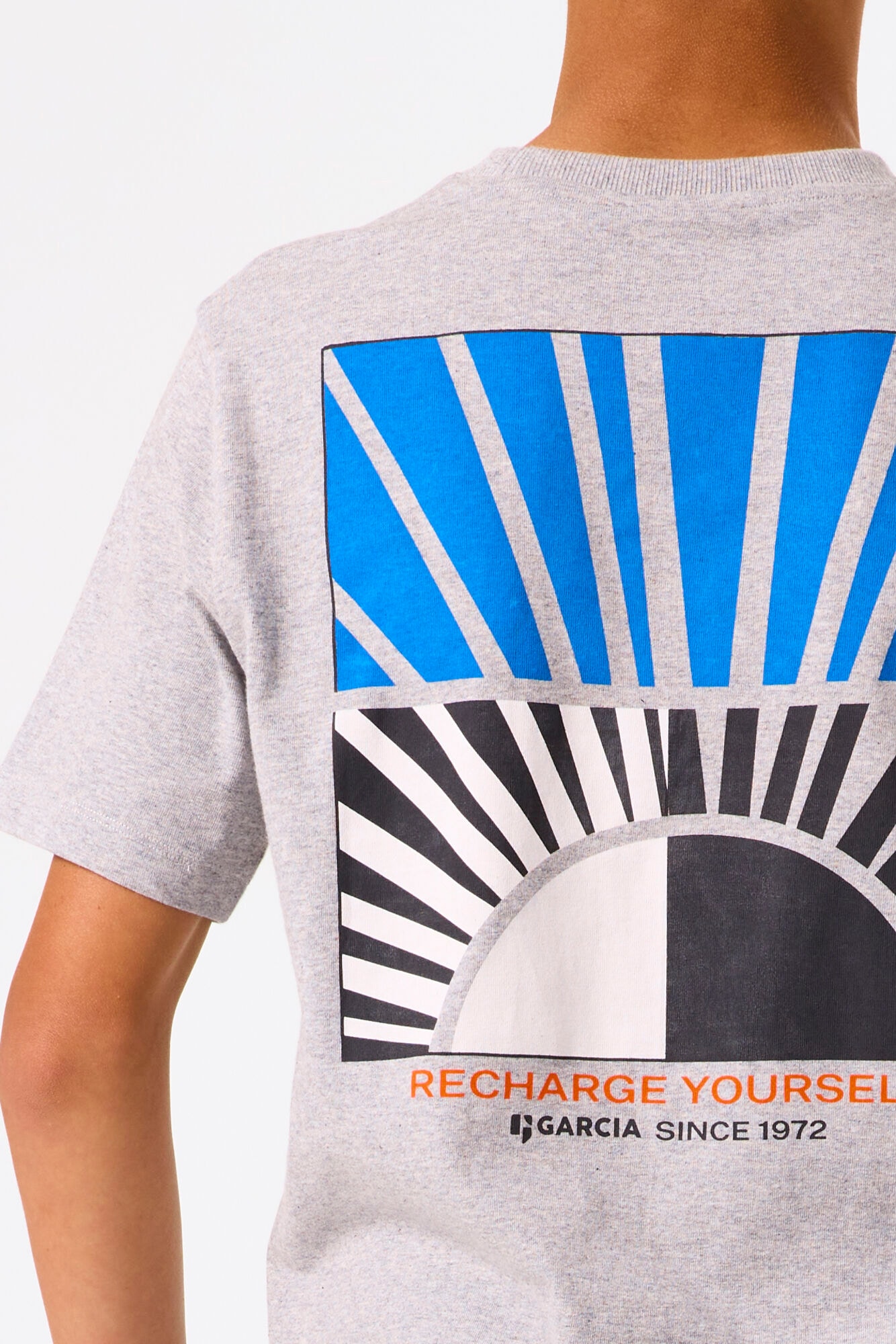 Garcia T-Shirt, mit Front- und Backprint for BOYS
