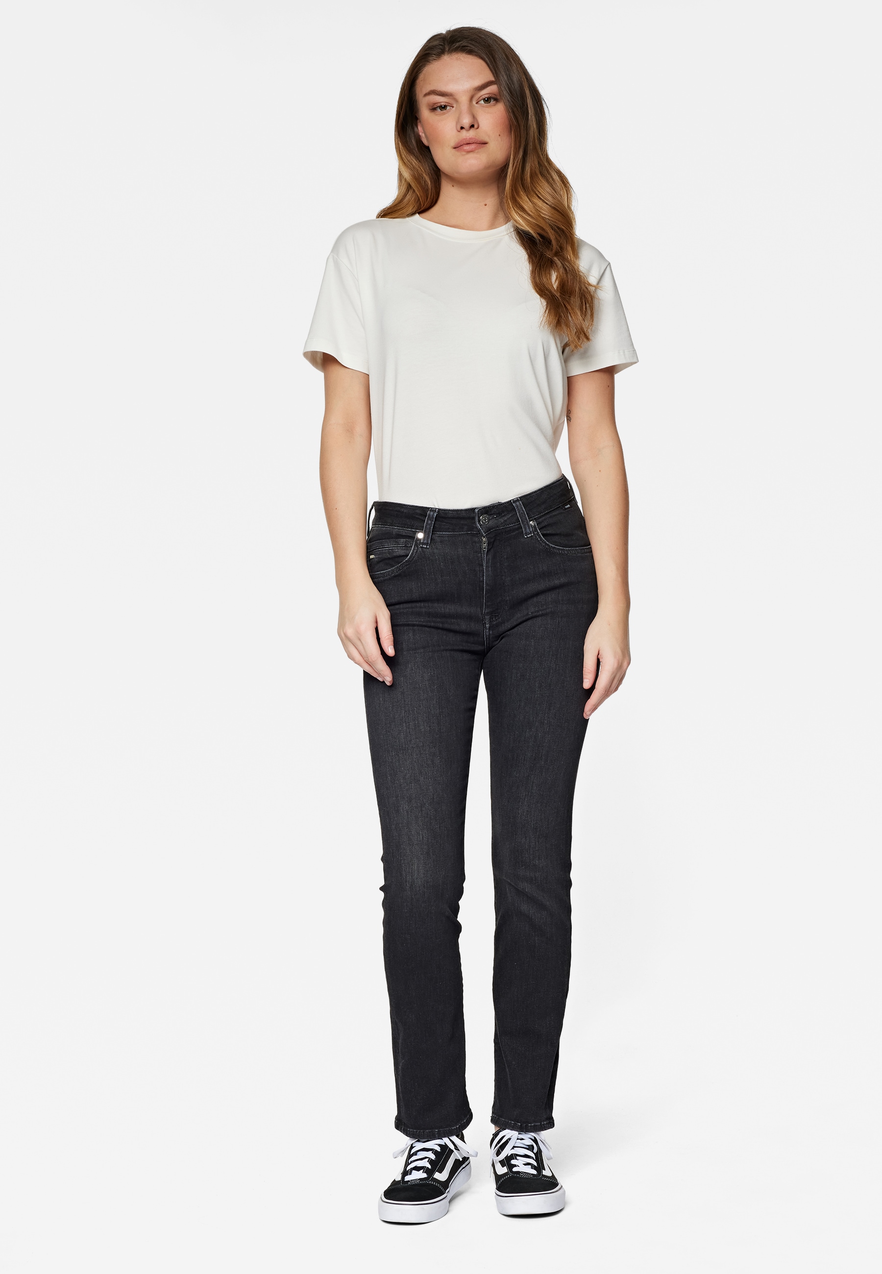 Mavi Straight-Jeans "KENDRA", gerde Form