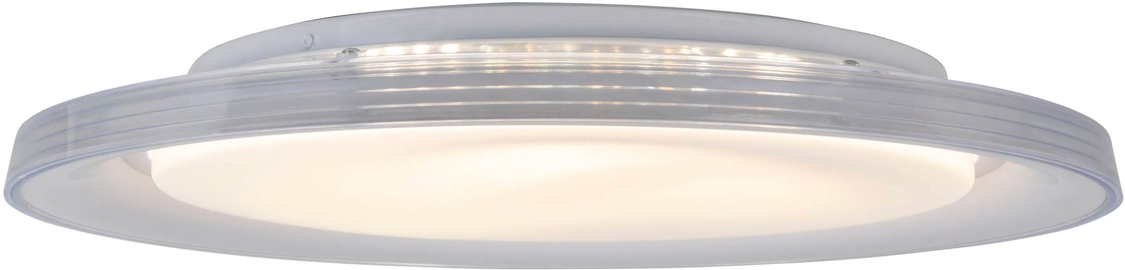 näve LED Deckenleuchte »Claire«, 1 flammig, Leuchtmittel LED-Modul | LED wechselbar, CCT, Memory, Nachtlicht, dimmbar per Infrarot-Fernbedienung inkl.
