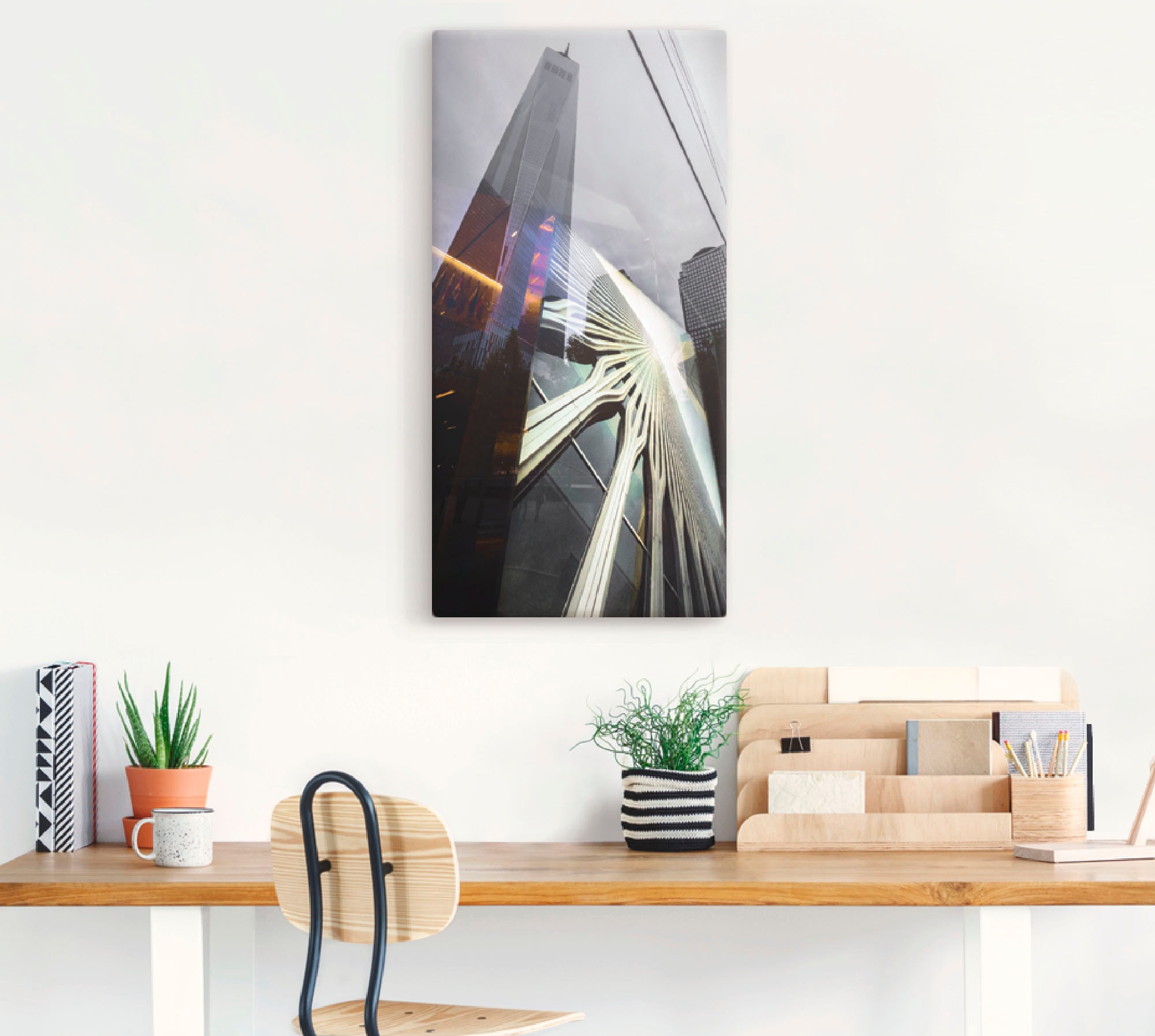 Artland Wandbild »One World Trade Center«, Amerika, (1 St.), als Alubild, Leinwandbild, Wandaufkleber oder Poster in versch. Größen