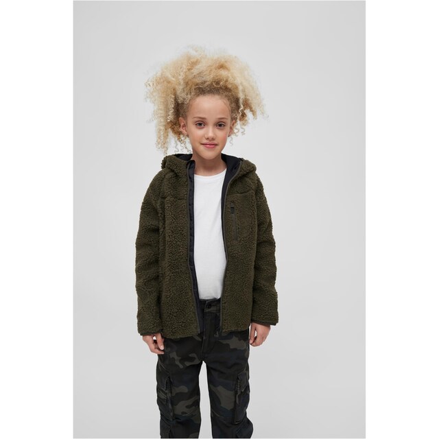 Brandit Outdoorjacke »Kinder Kids Teddyfleecejacket Hood«, (1 St.) für  bestellen | BAUR