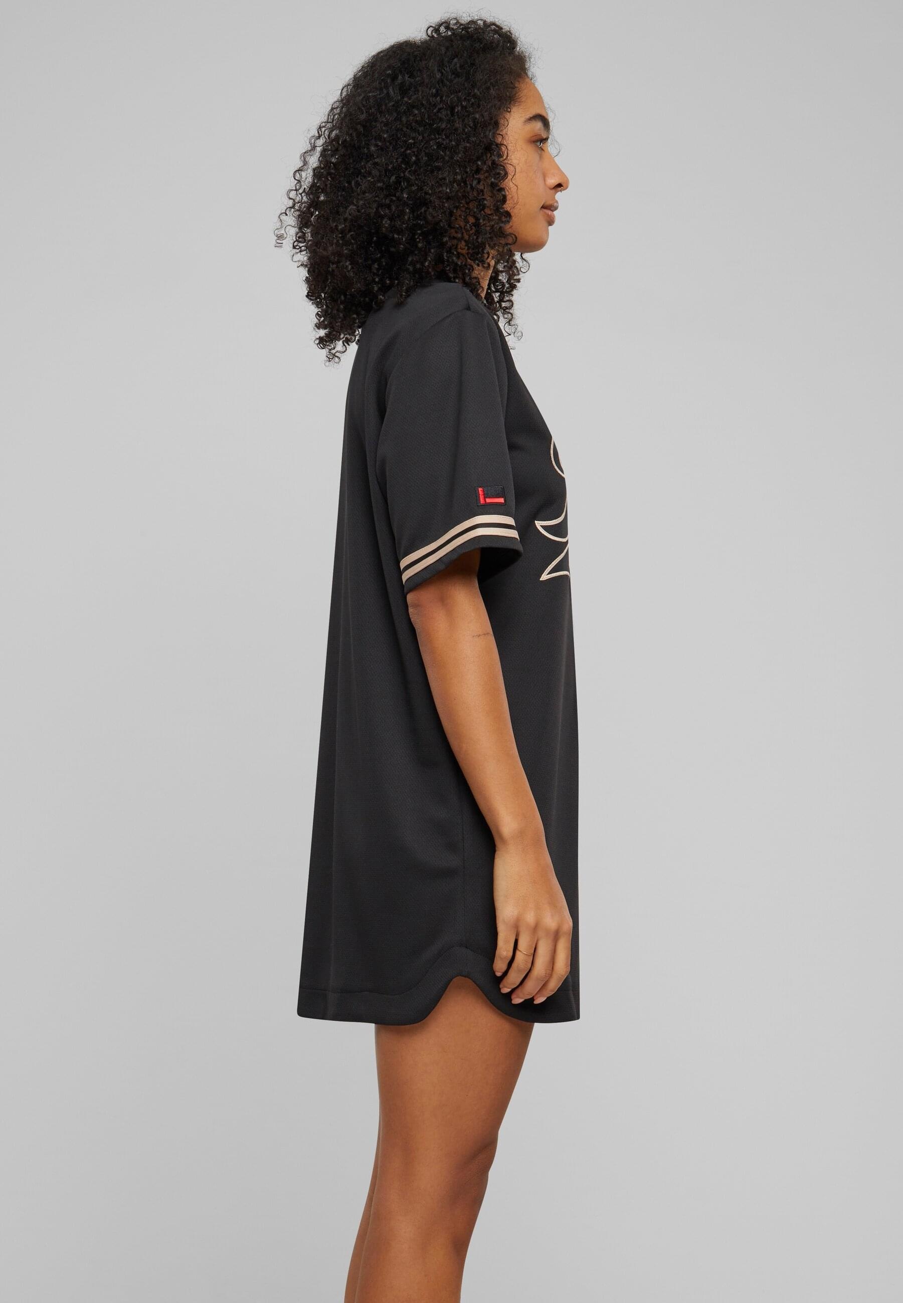 Fubu Shirtkleid »Fubu Damen FW231-007-1 FUBU Varsity Baseball Dress«, (1 tlg.)