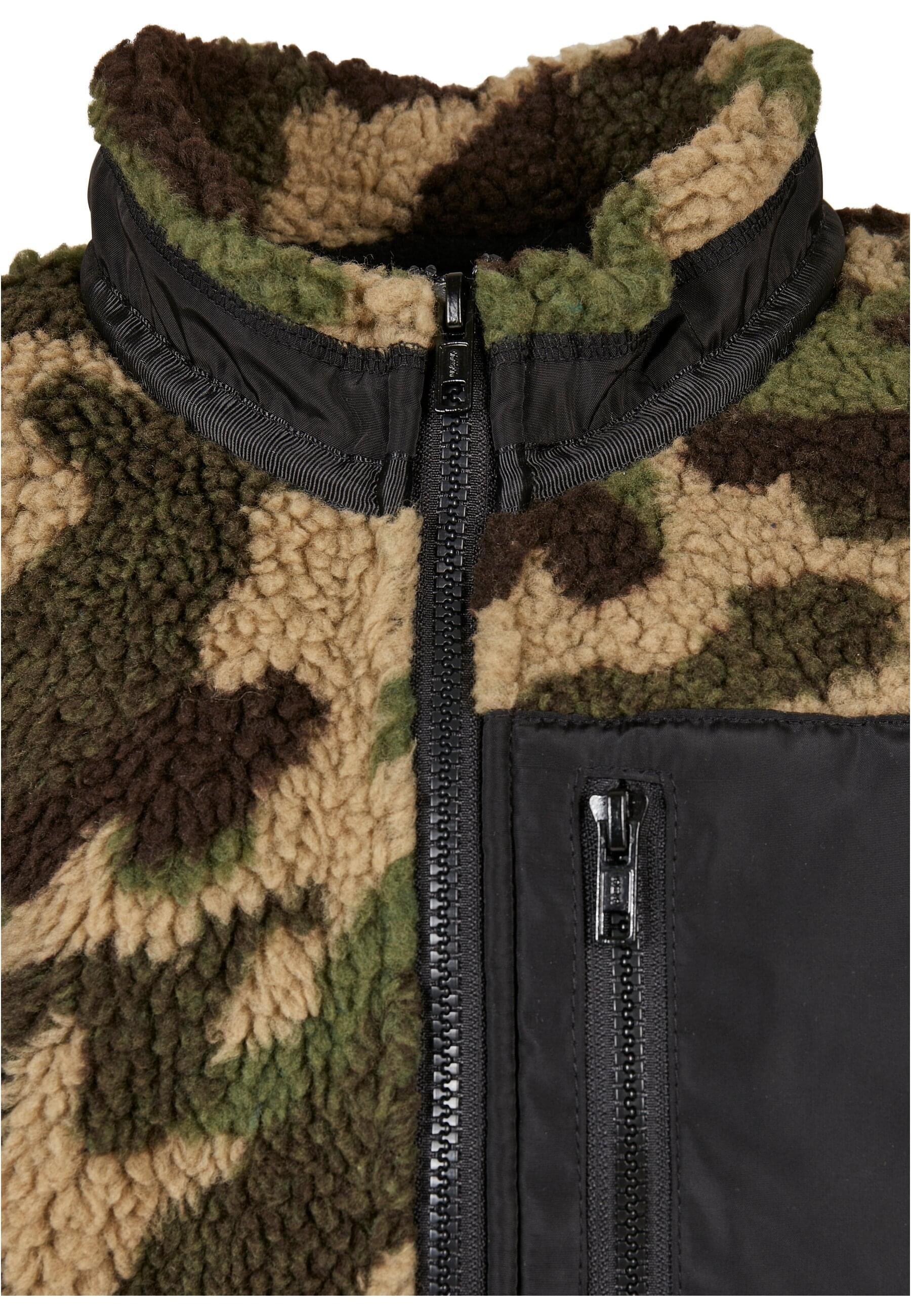 URBAN CLASSICS Winterjacke »Urban Classics Herren Boys Sherpa Jacket«, (1 St.), ohne Kapuze