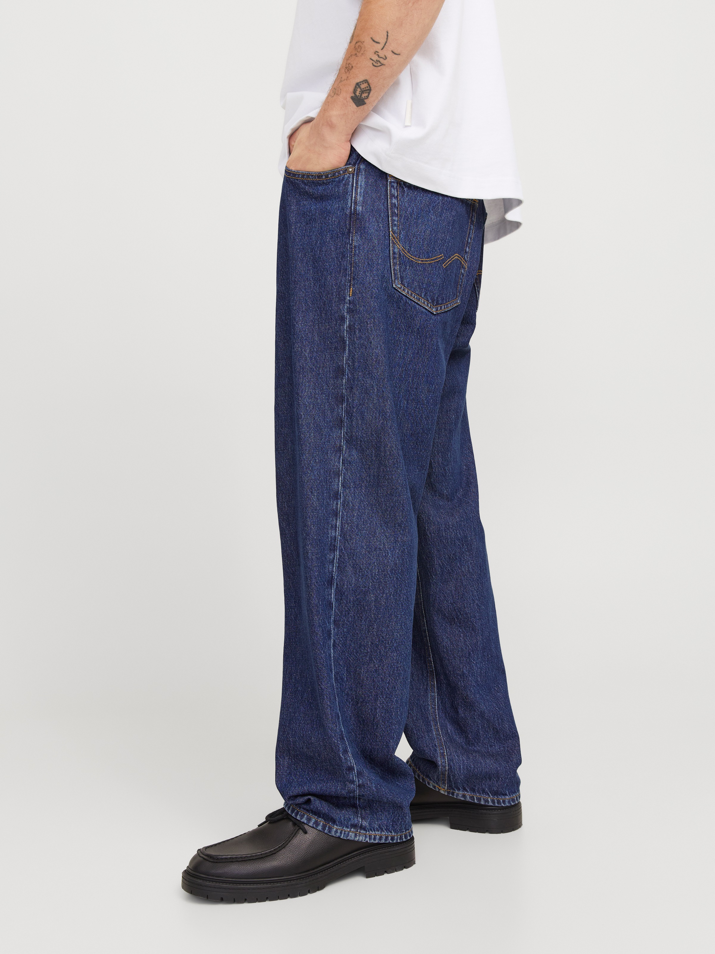Jack & Jones Herren Jeans JJIALEX JJORIGINAL AM 332 - Baggy Fit - Blau - Bl günstig online kaufen