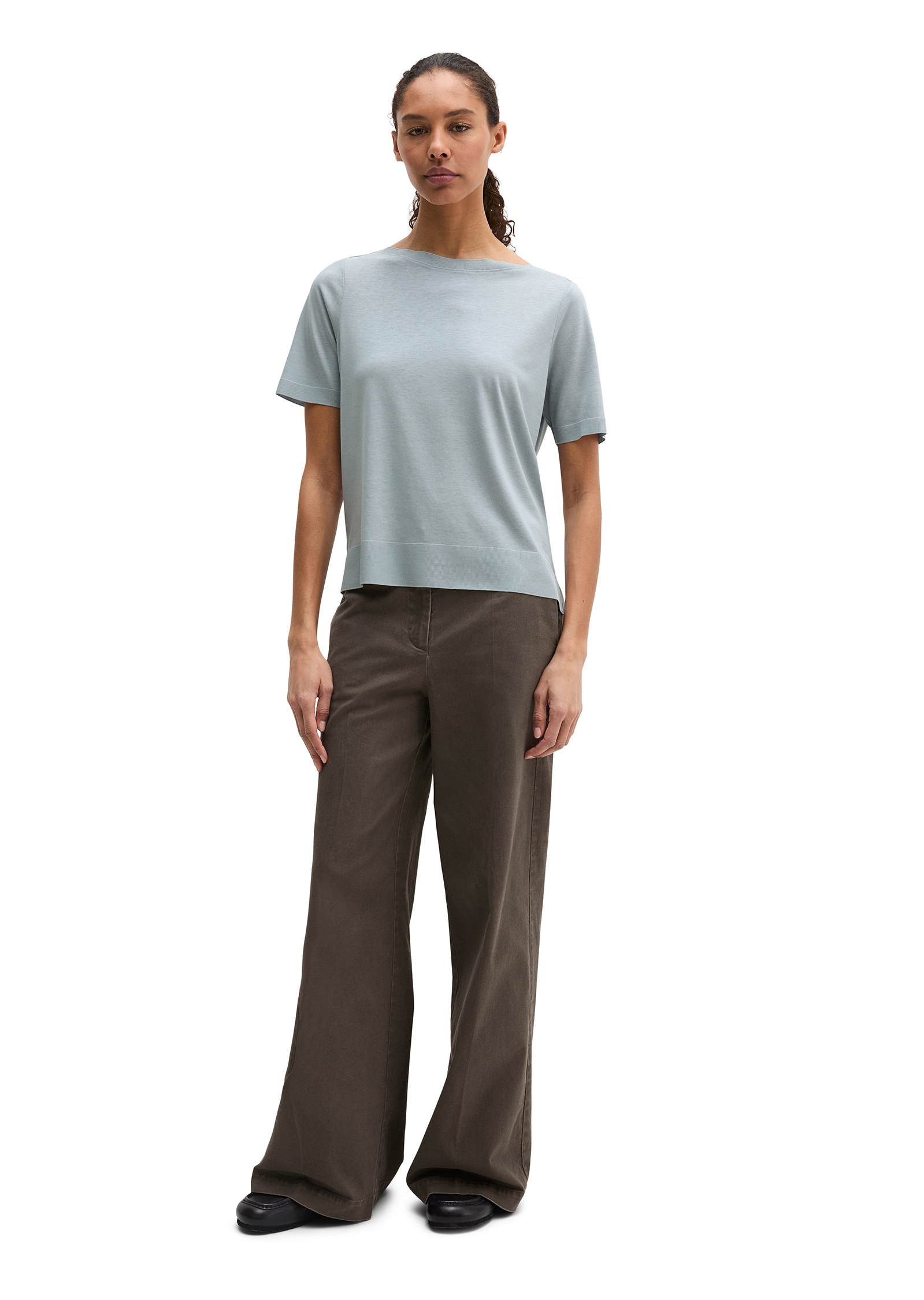 Marc O'Polo T-Shirt »aus TENCEL™ Lyocell-Baumwolle-Mix«