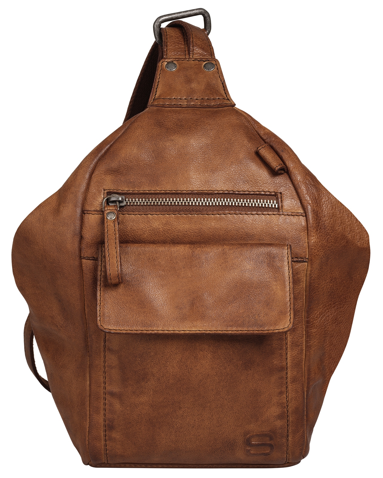 Spikes & Sparrow Cityrucksack, echt Leder