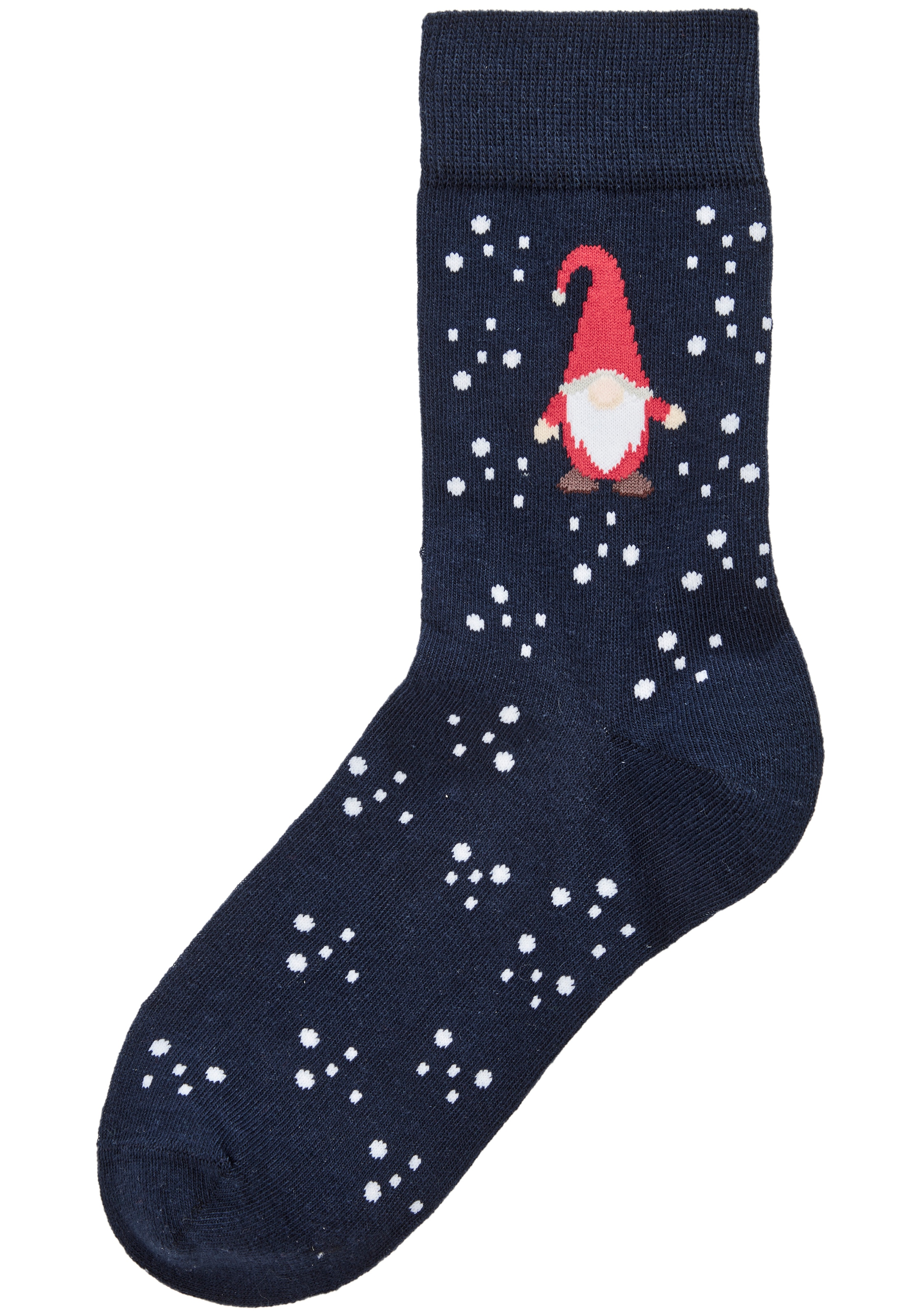 H.I.S Freizeitsocken »Damen Weihnachtssocken« Packung, 3 Paar tlg. mit lustigen Motiven