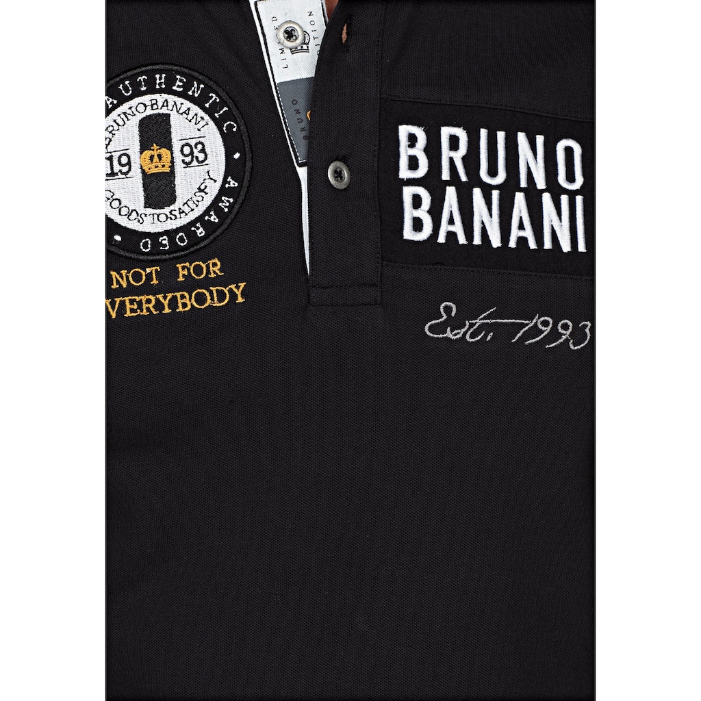 Bruno Banani Poloshirt, Piqué Qualität