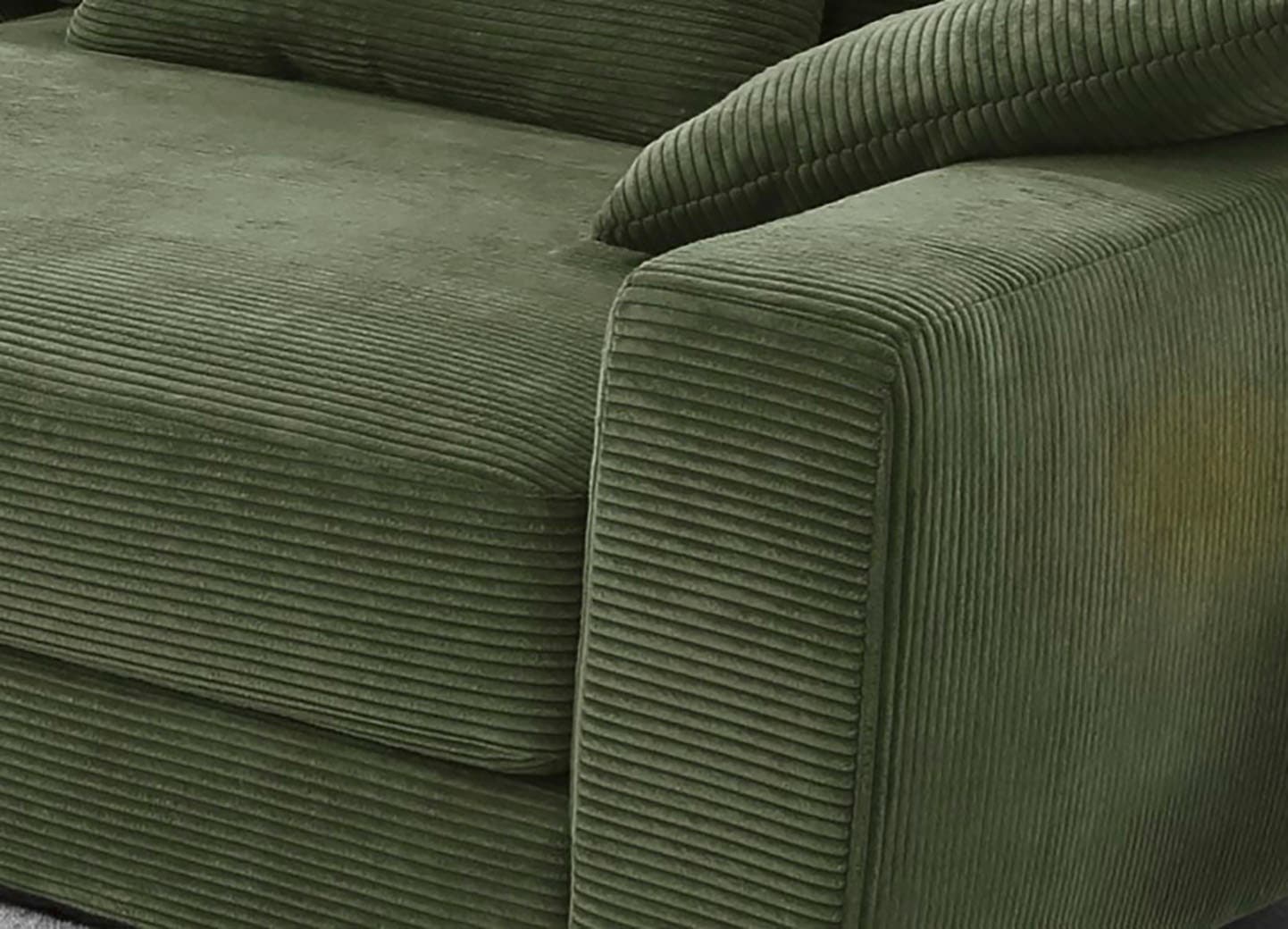 Jockenhöfer Gruppe Big-Sofa »Milano XXL, B: 290 cm« mit Zierkissen, Relaxfläche 120x240 cm, Federkern
