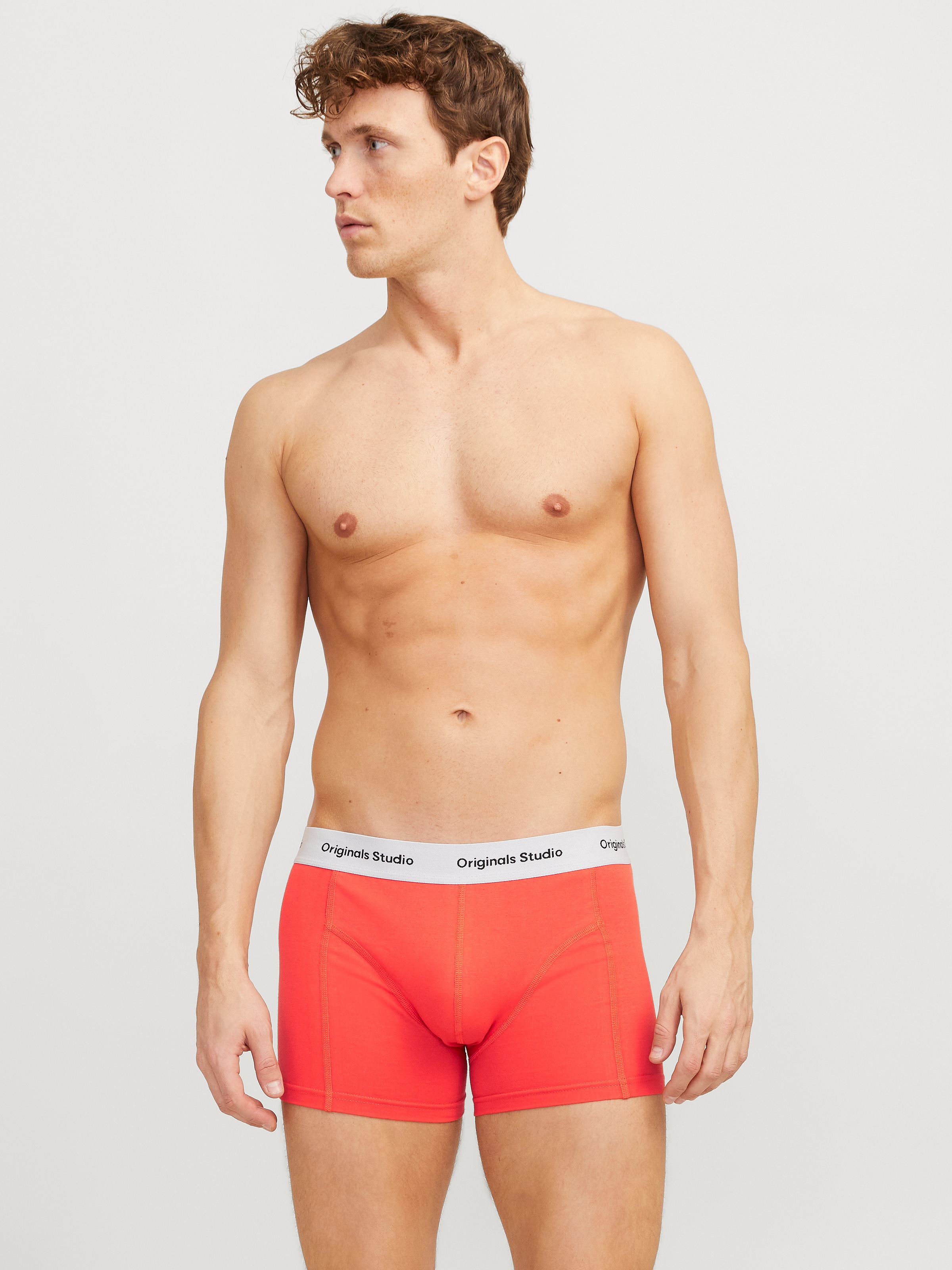 Thumbnail - Jack & Jones Trunk "JACVESTERBRO SOLID TRUNKS 3 PACK NOOS" Packung, 3 Stk.