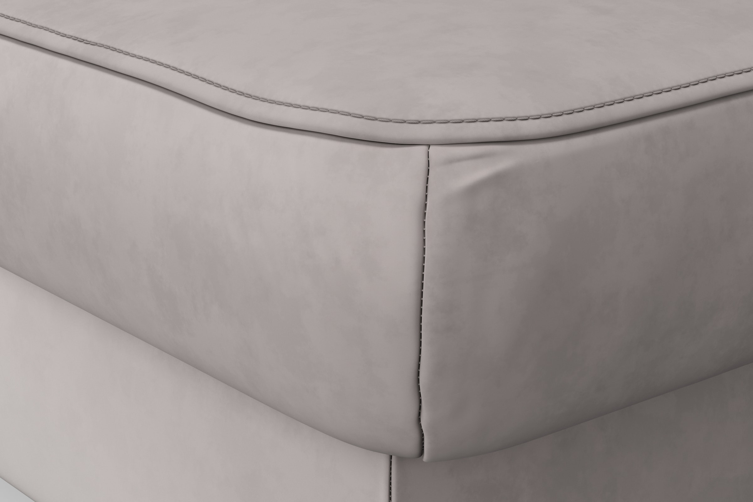 sit&more Hocker »Bendigo« mit Klappfunktion, Bodenfreiheit 12 cm, wahlweise in 2 Fußfarben