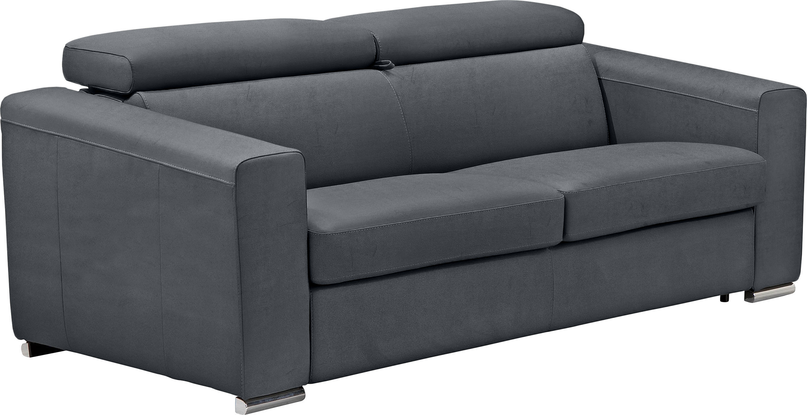 Thumbnail - Egoitaliano Schlafsofa "Cabiria, Design und super Sitz- und Liegekomfort", Sofa inkl. Schlaffunktion, Kopfteile verstell...
