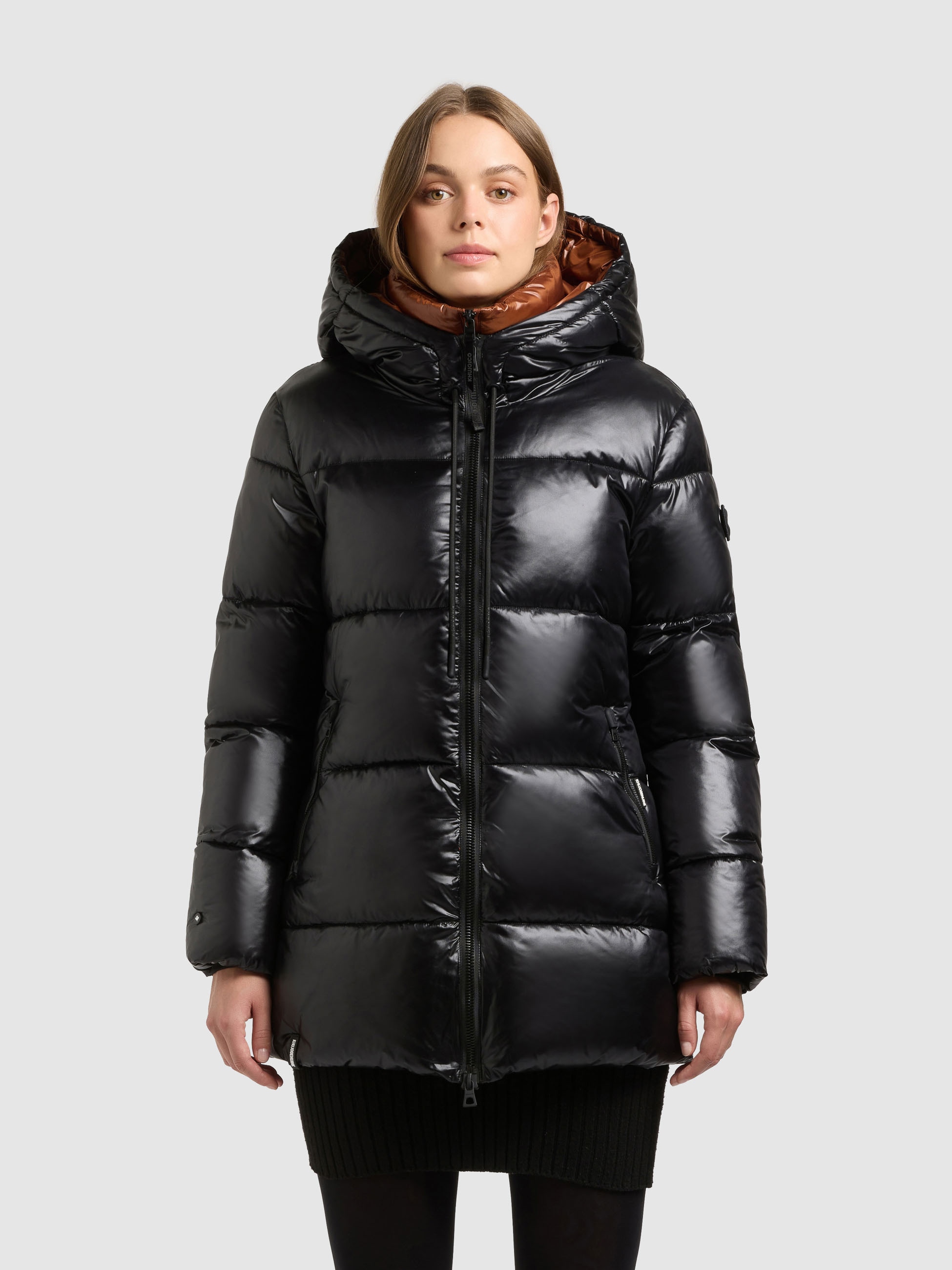 khujo Steppjacke »DASHA 2IN1 (EINSATZ HERAUSNEHMBAR)« mit Kapuze