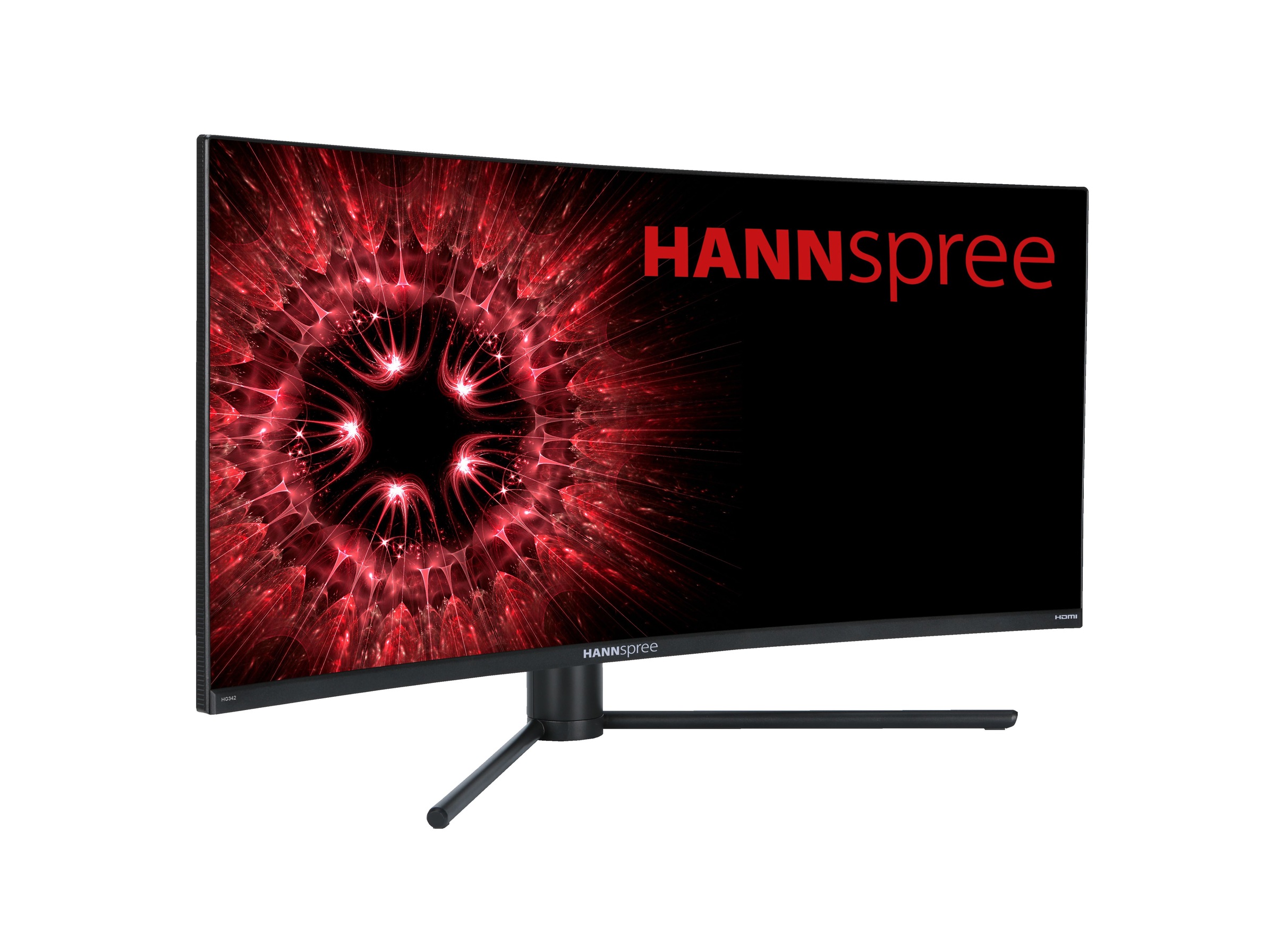 Hannspree Curved-Gaming-LED-Monitor »HG342PCB«, 86,4 cm/34 Zoll, 3440 x 1440 px, UWQHD, 1 ms Reaktionszeit, 144 Hz