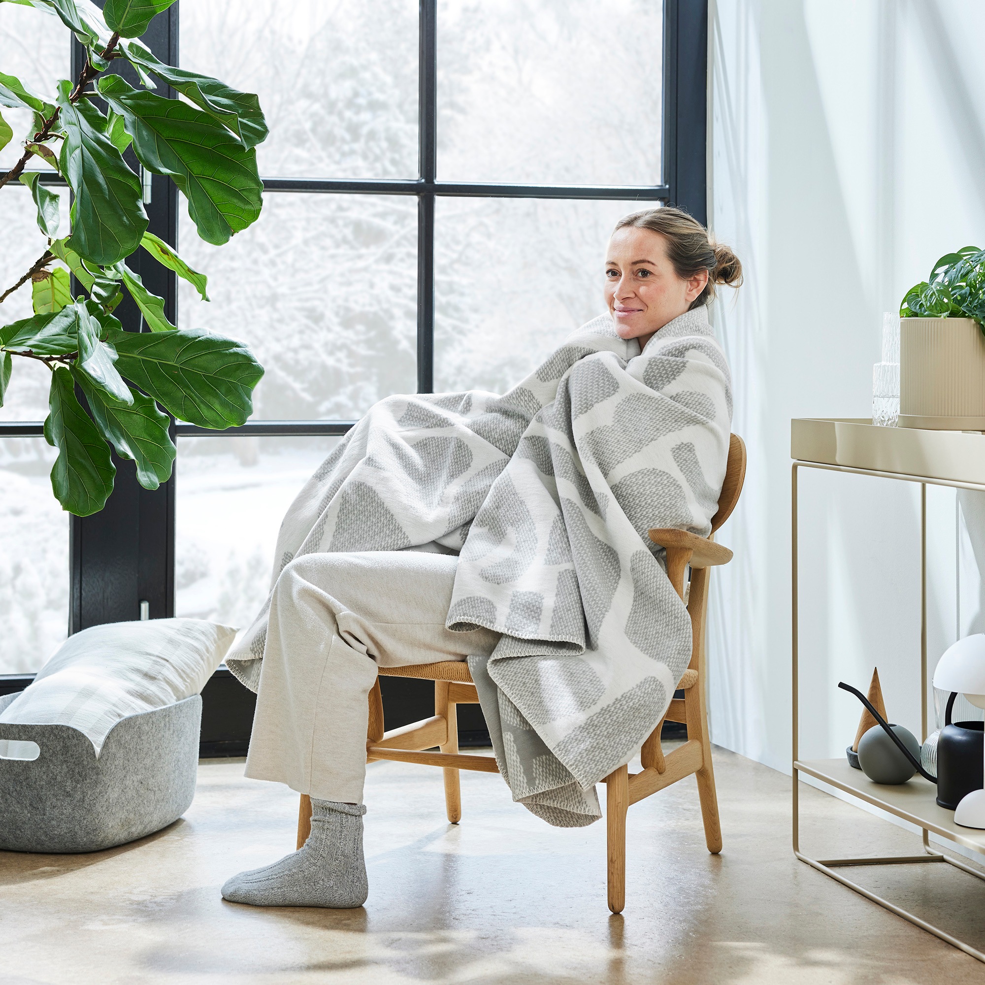 IBENA Wohndecke »Kareli«, mit organischen Formen