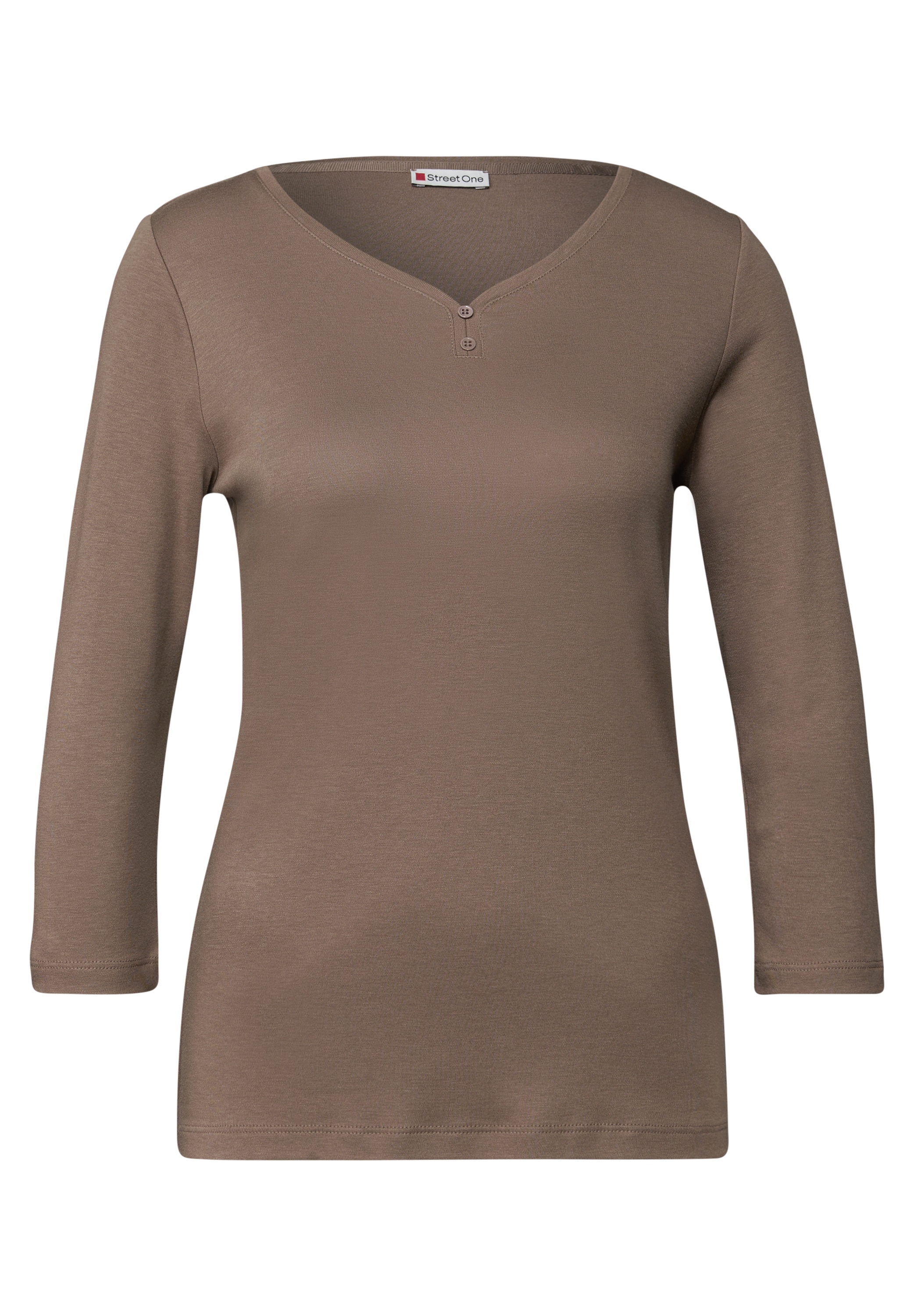 STREET ONE 3/4-Arm-Shirt, mit 3/4 Ärmeln