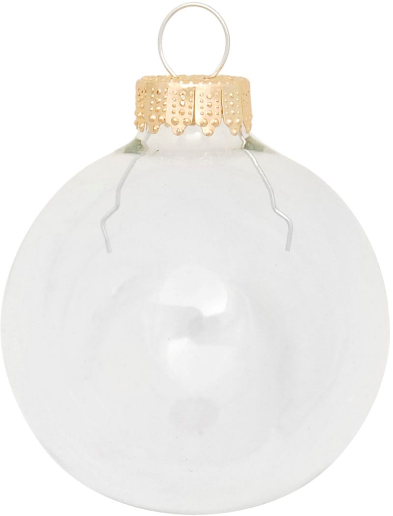 Krebs (Set, Glas Christbaumkugeln | St.), »Glaskugelsortiment ca. 5 cm«, Ø Christbaumschmuck, aus BAUR 12 Glas Klarglas, Weihnachtsbaumkugel Lauscha Weihnachtsdeko,