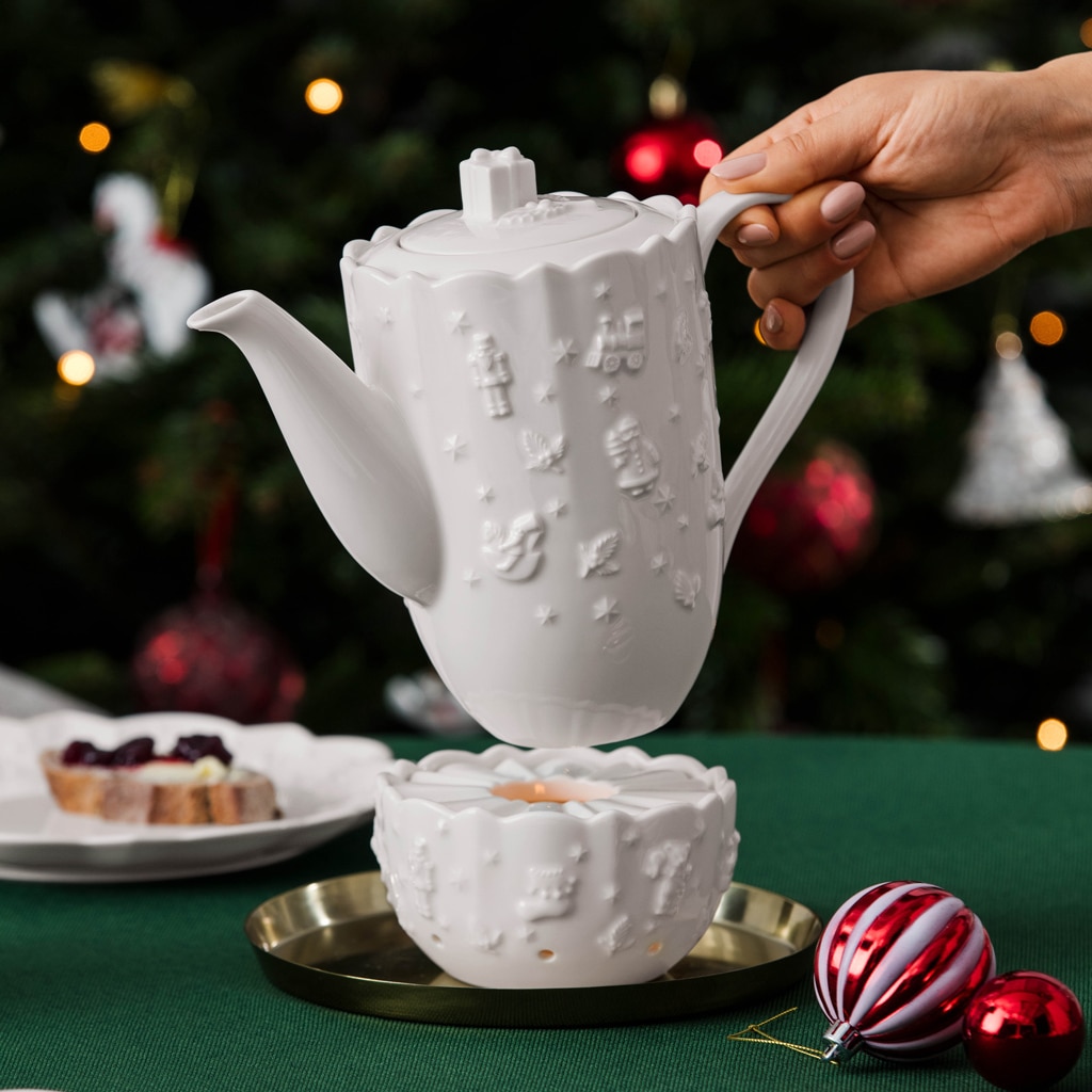 Villeroy & Boch Teekanne »Kaffeekanne Toy's Delight Royal Classic 1,2 l weiß« 1 Stk. tlg. Spülmaschinenfest, Mikrowellensicher