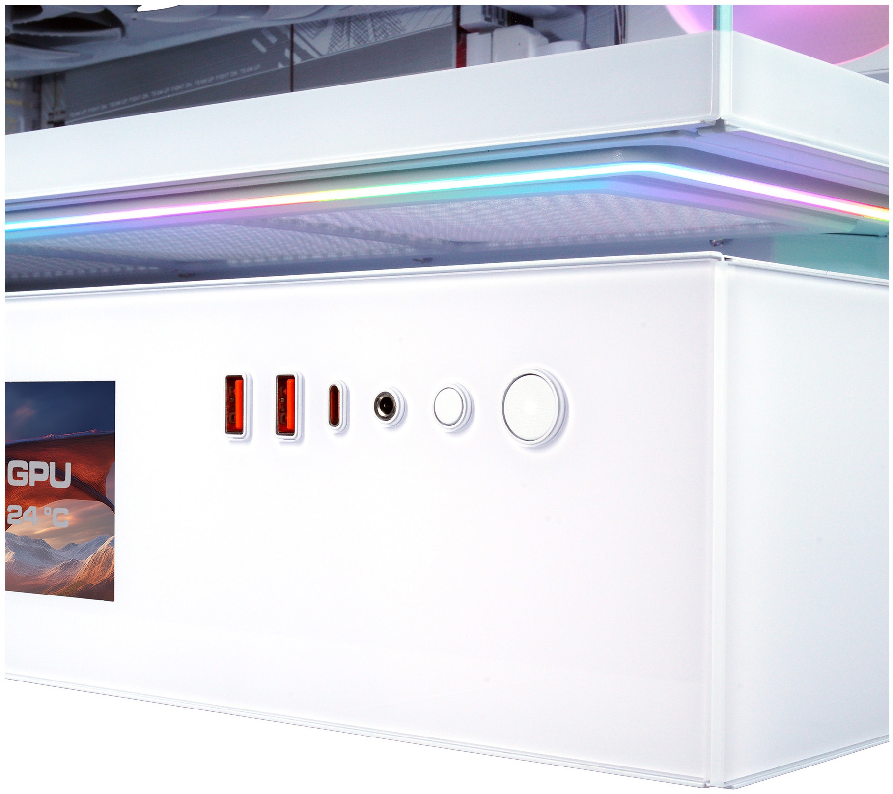 Cougar Gaming-PC »CFV235 Vision WT 8063 AMD Ryzen 7 9700X 32GB DDR5 2TB SSD RTX 5080« Windows 11, DDR5 RAM, Wasserkühlung