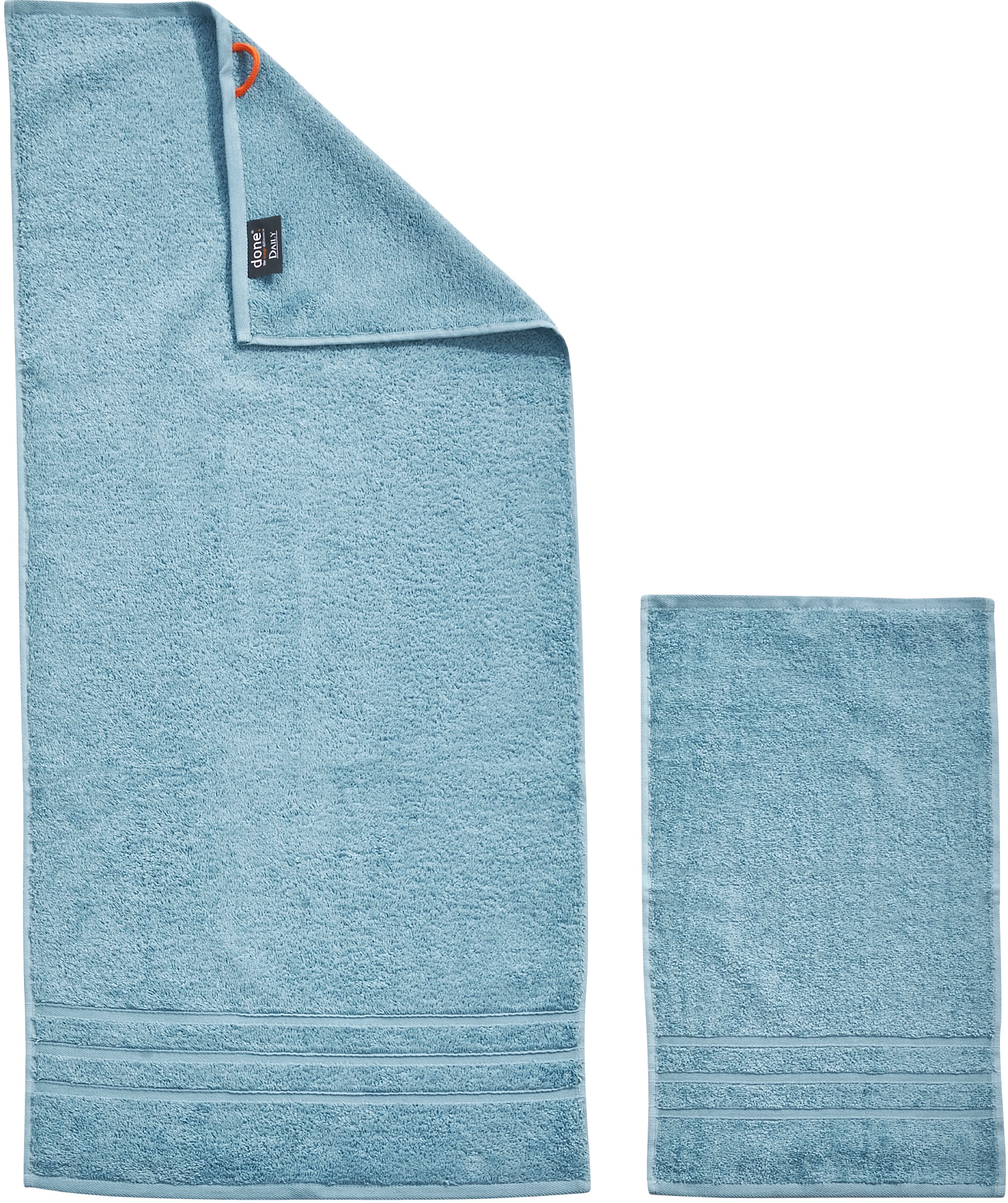 done. Handtuch Set "Daily Uni" 2x Gästehandtücher & 2x Handtücher, Uni-Farb günstig online kaufen