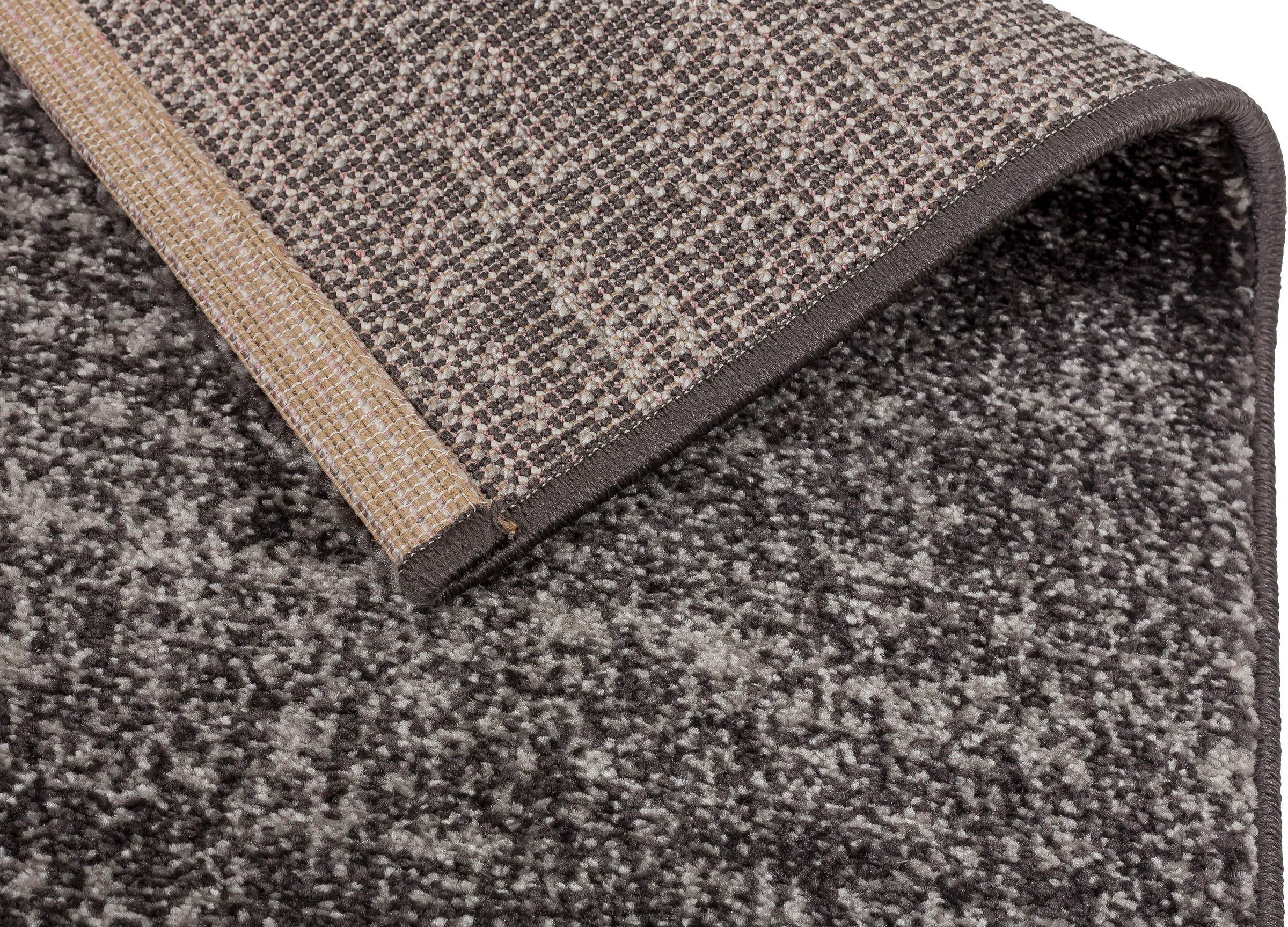 ASTRA Teppich »Carpi Uni«, rechteckig, 15 mm Höhe, Kurzflor, Wohnzimmer