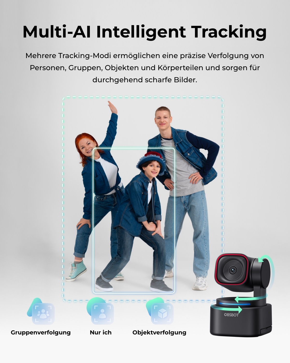 OBSBOT Webcam »TINY 3 Lite« 4K Ultra HD