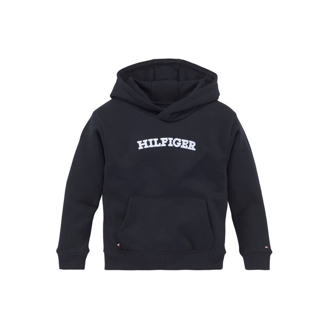 Tommy Hilfiger Kapuzensweatshirt »HILFIGER ARCHED HOODIE«, mit Hilfiger Logo -Schriftzug online bestellen | BAUR