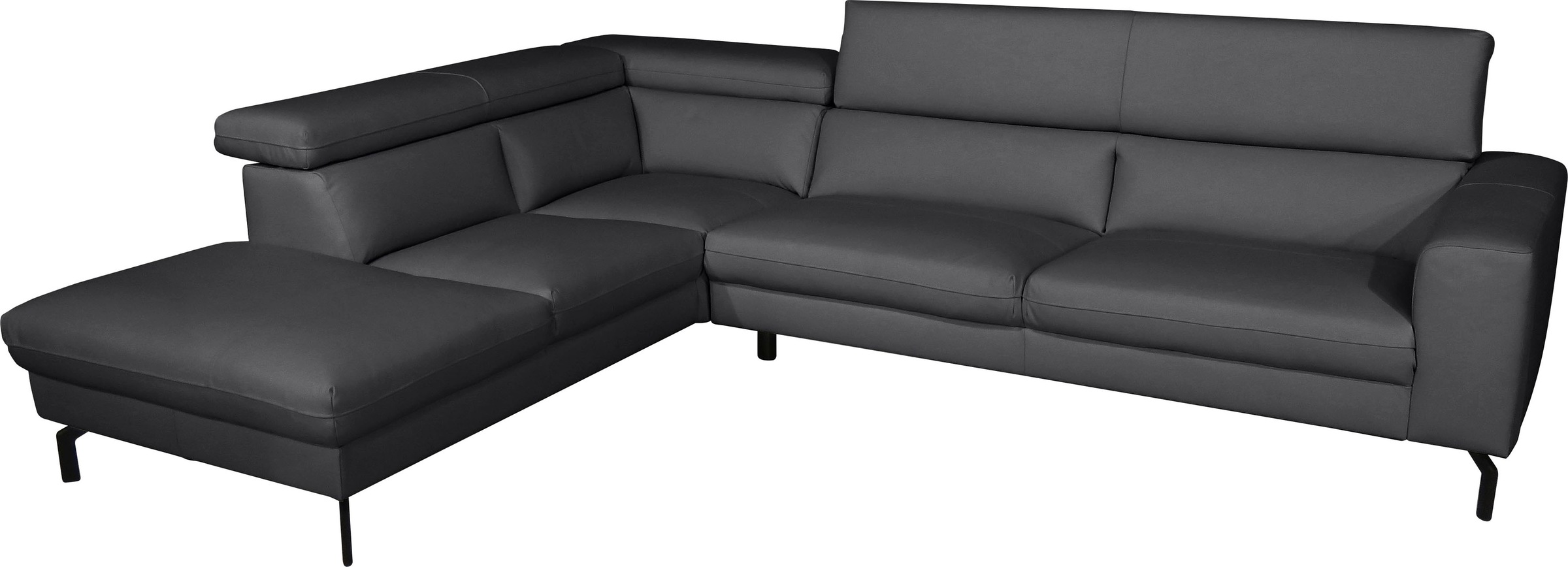 Home affaire Ecksofa "Olanta, modern und bequem, Breite 305cm, Fuß 16cm hoc günstig online kaufen