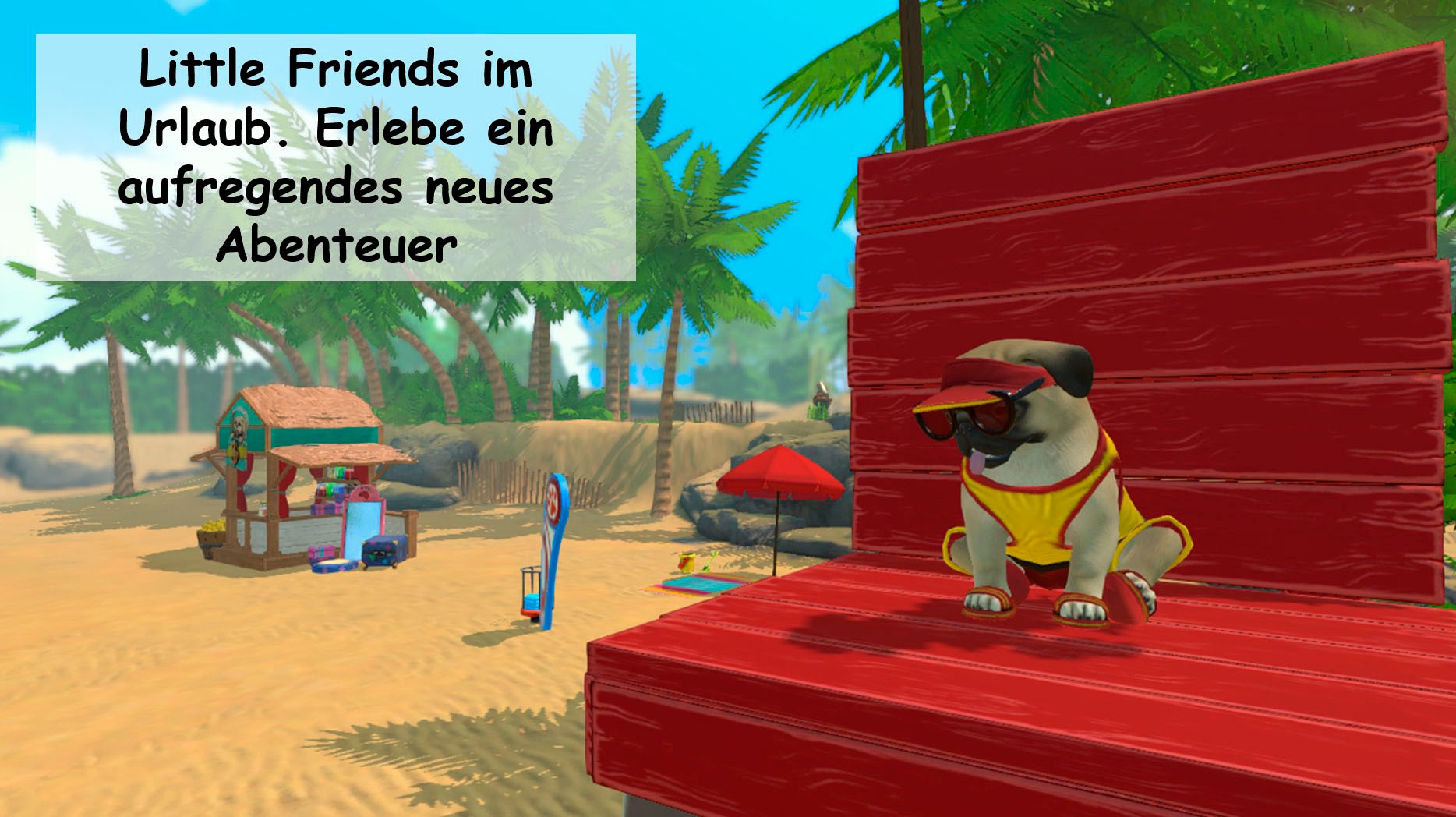NBG Spielesoftware »Little Friends 2 Puppy Island (Code in a Box) - Nintendo Switch«, Nintendo Switch