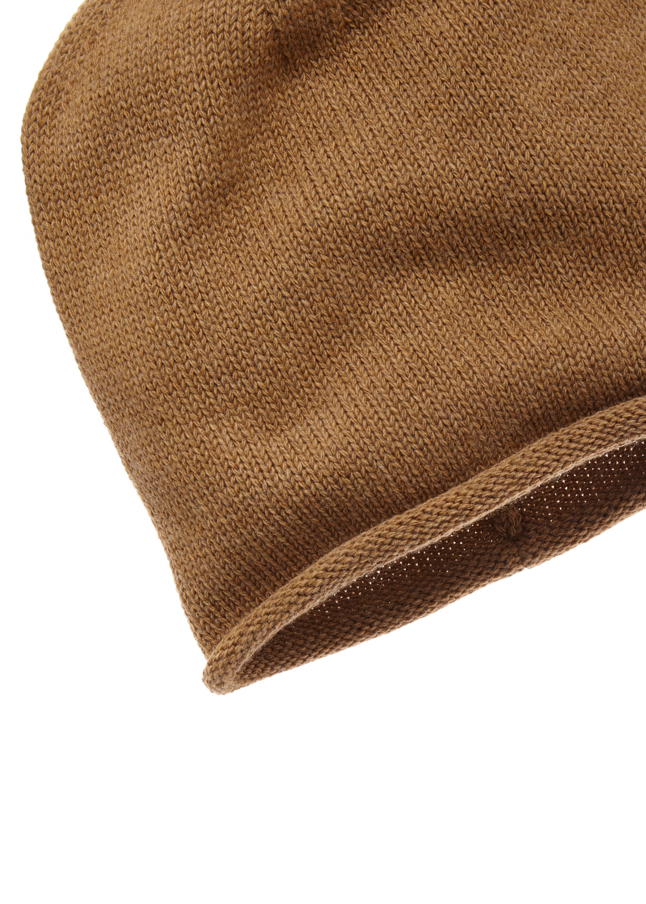 LASCANA Beanie, Strickmütze, Feinstrick mit Rollrand, Wintermütze, Herbstmütze