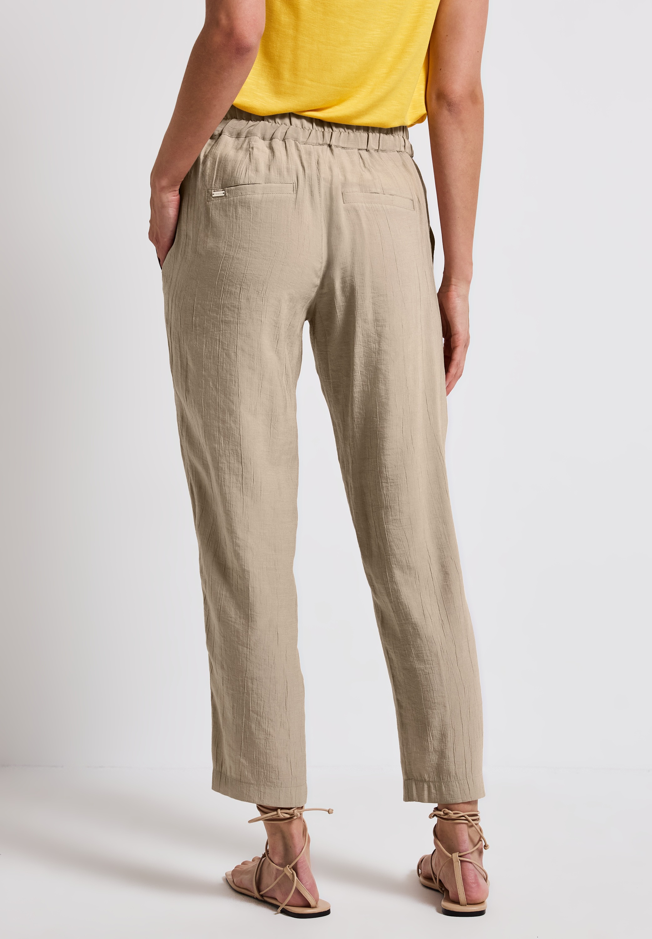 STREET ONE Röhrenhose mit Elastikbund günstig online kaufen