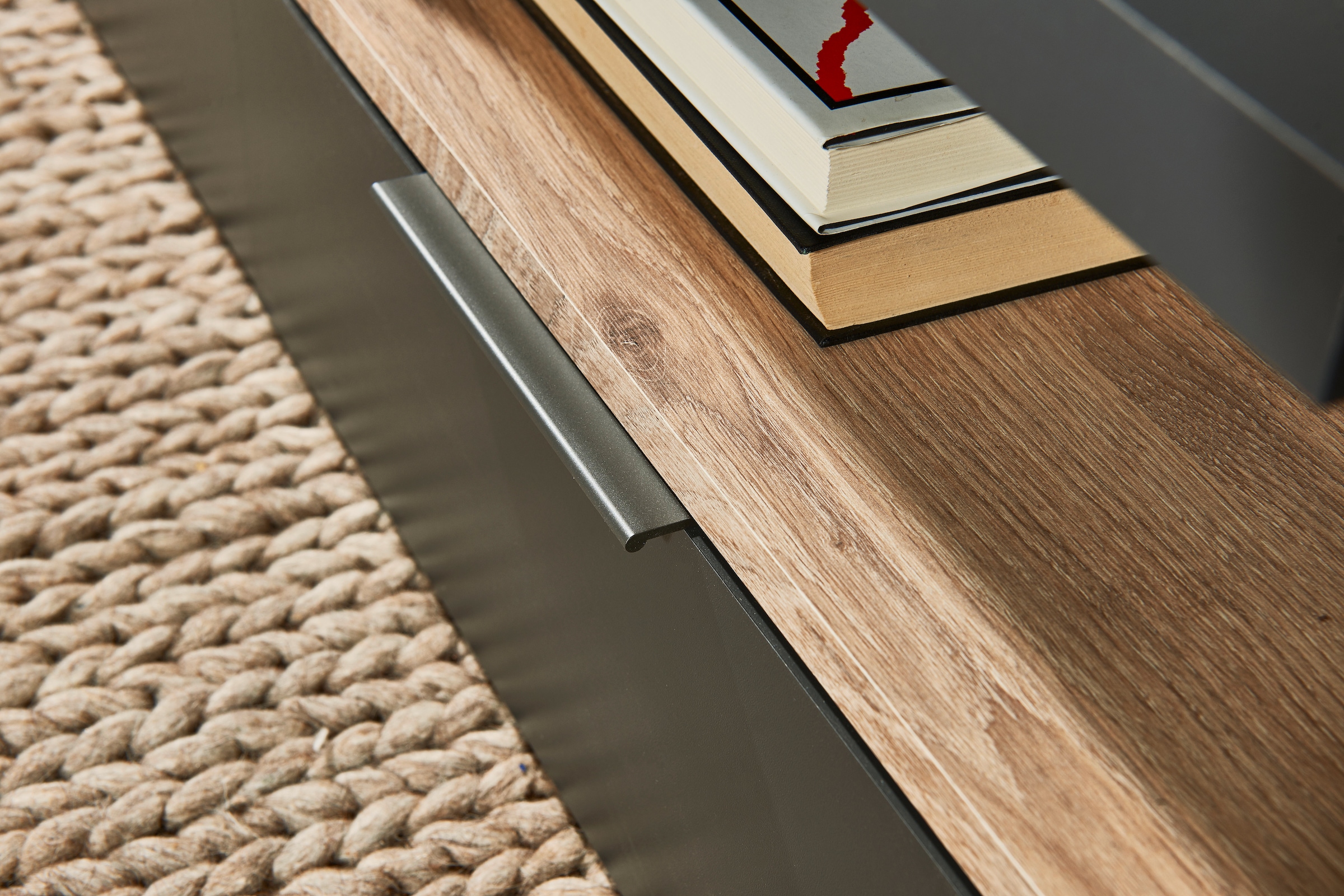 HBZ Couchtisch »Enna, TOPSELLER!«, (), 80x80 cm, Wohnzimmertisch mit Schubkästen, melaminbeschichtet