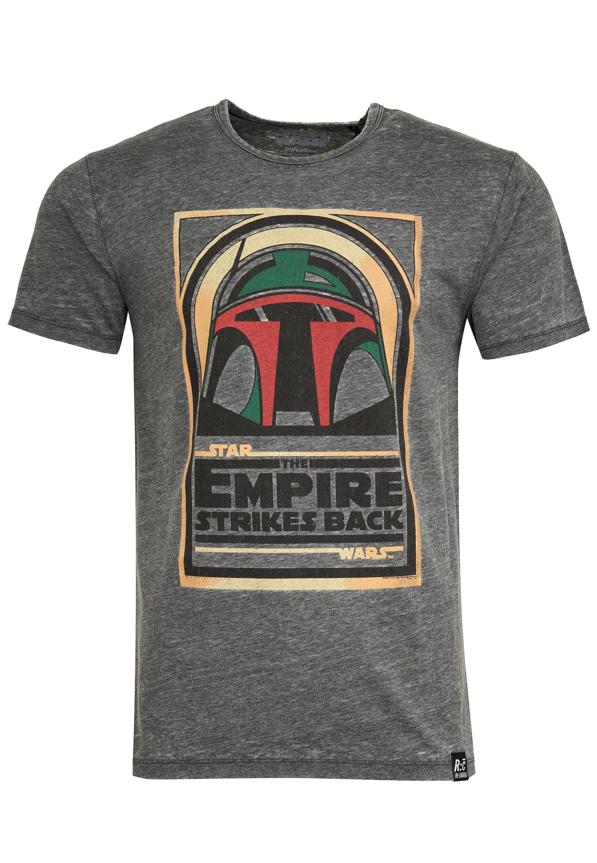 Recovered T-Shirt »Star Wars Boba Fett Empire Strikes Back« im zeitlosen Design