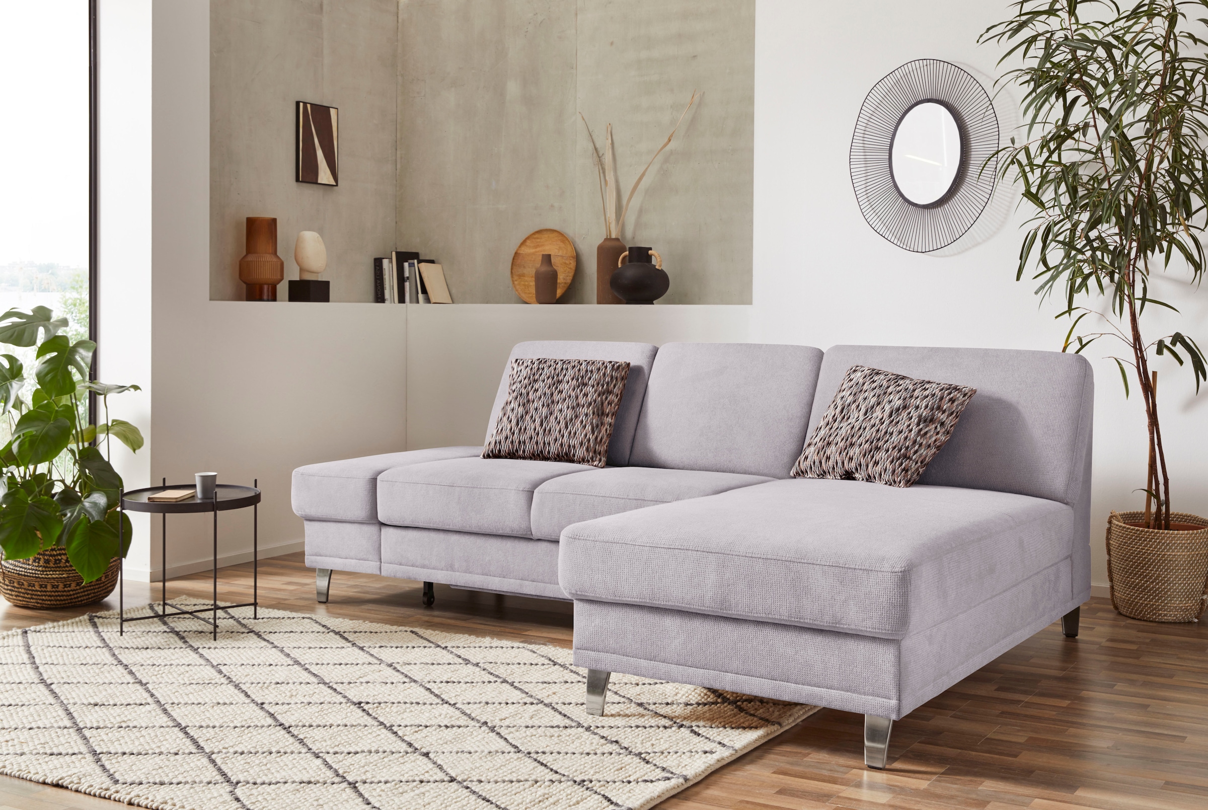 sit&more Ecksofa "Clio L-Form", wahlweise mit Bettfunktion oder Vorziehsitz günstig online kaufen