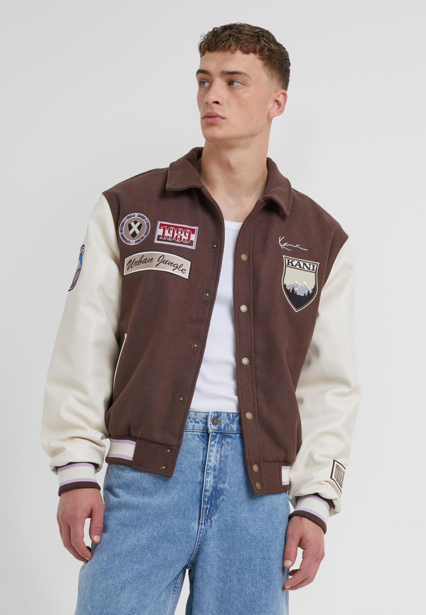 Karl Kani Allwetterjacke »Karl Kani Herren«, (1 St.), ohne Kapuze