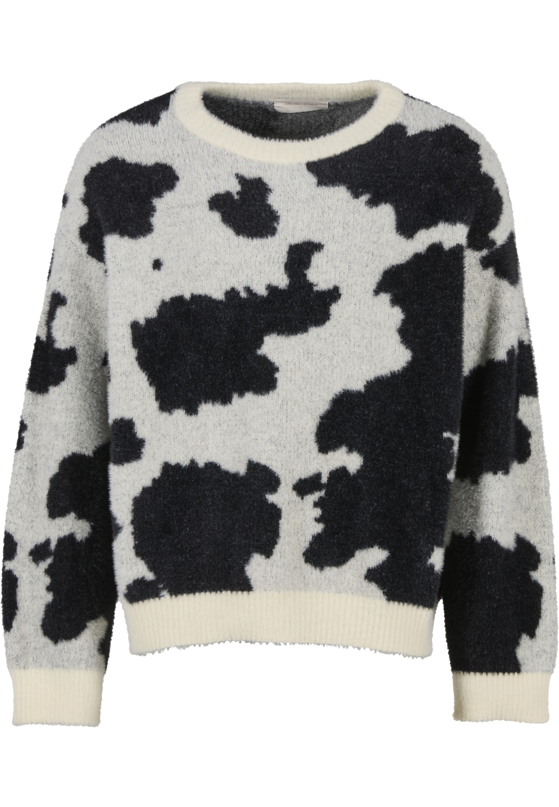 Another Cotton Lab Rundhalspullover "Another Cotton Lab Another Cow Knit Sweater" 1