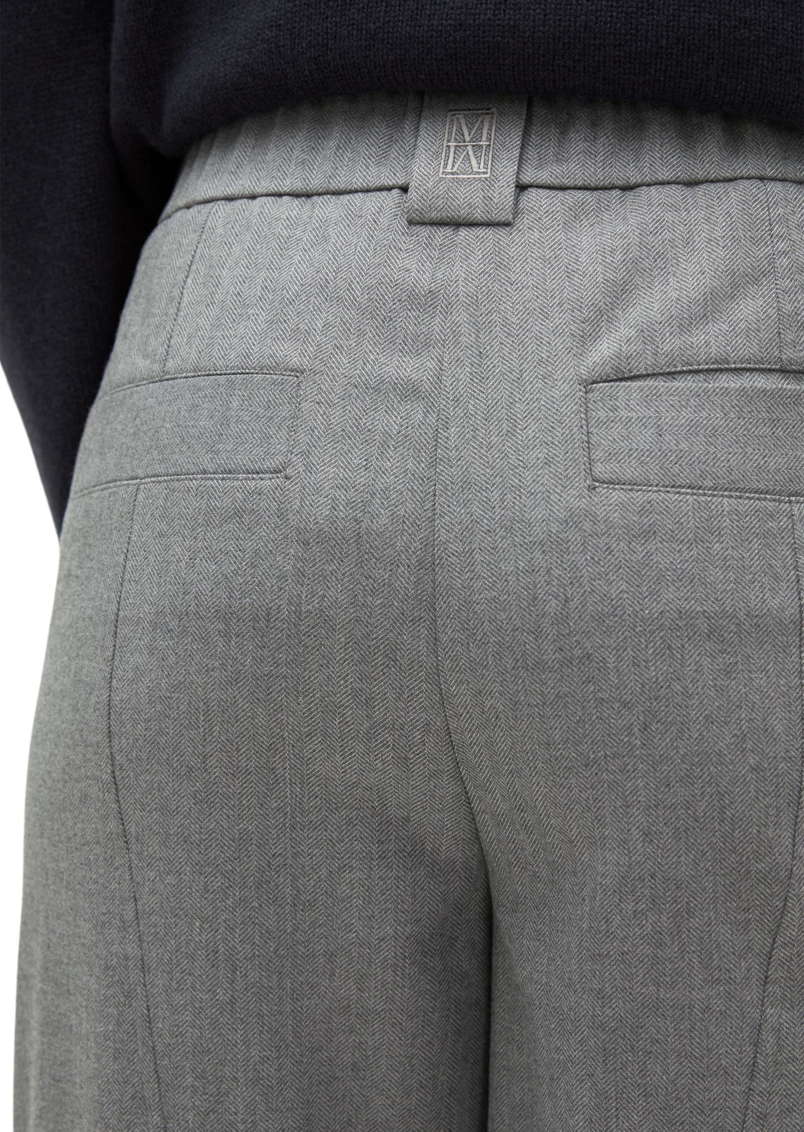 Marc O'Polo Chinohose »in Woll-Optik«